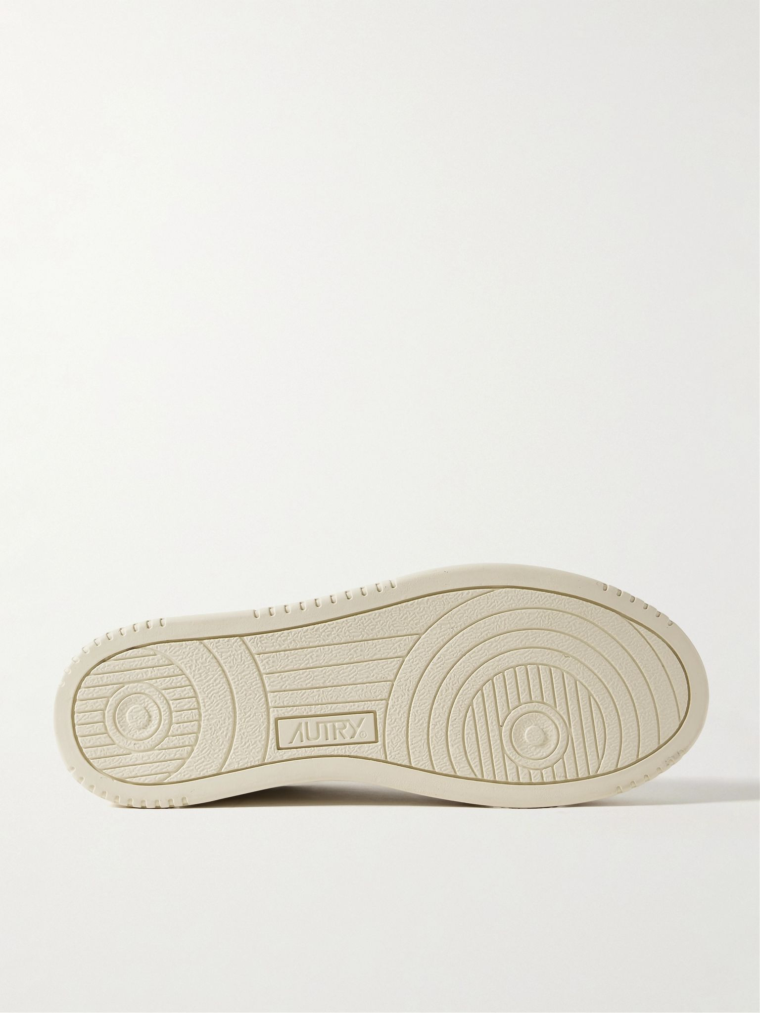 Dallas Nubuck-Trimmed Leather Sneakers White - 3