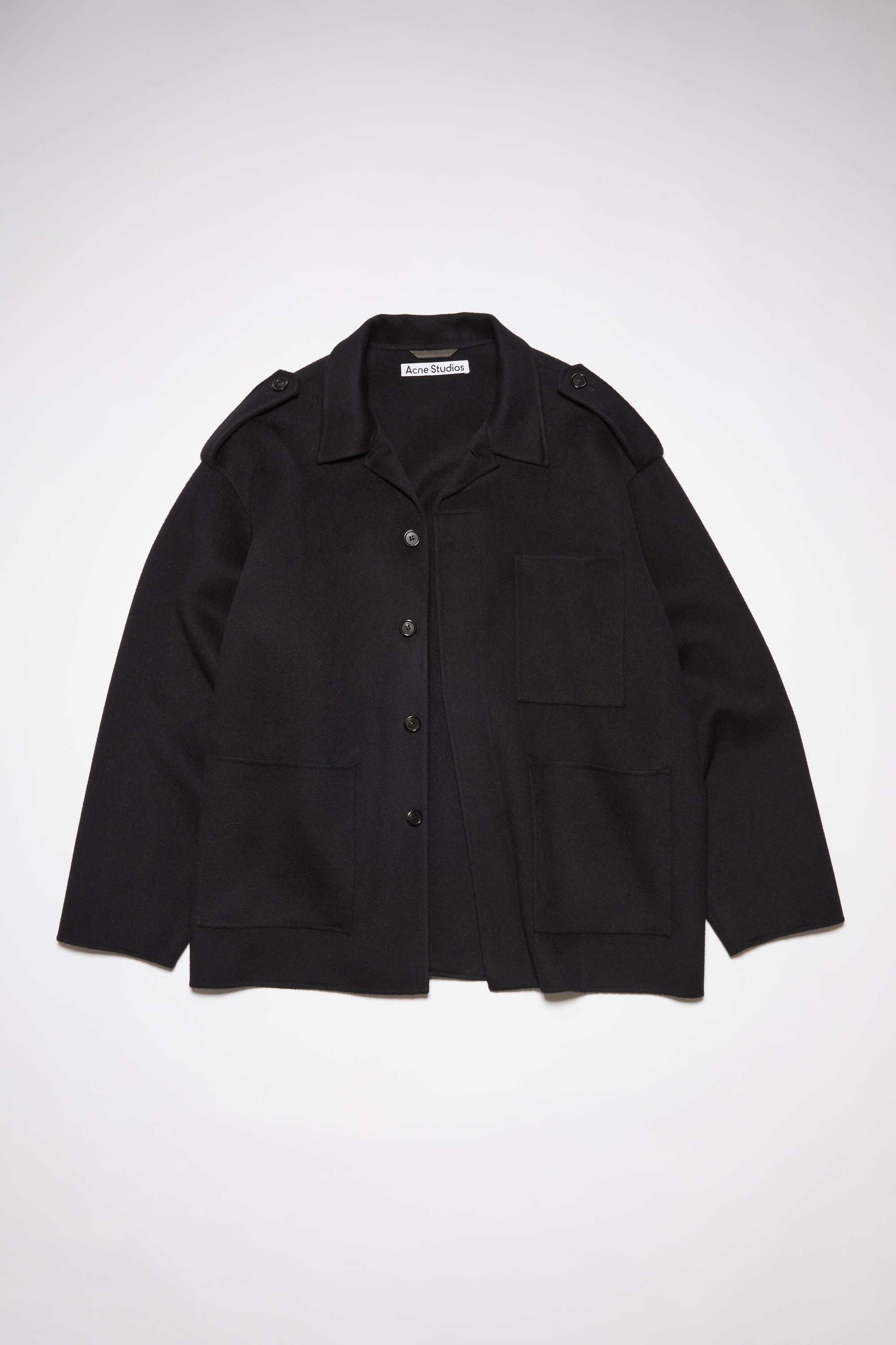 Acne Studios Wool jacket - Black | REVERSIBLE