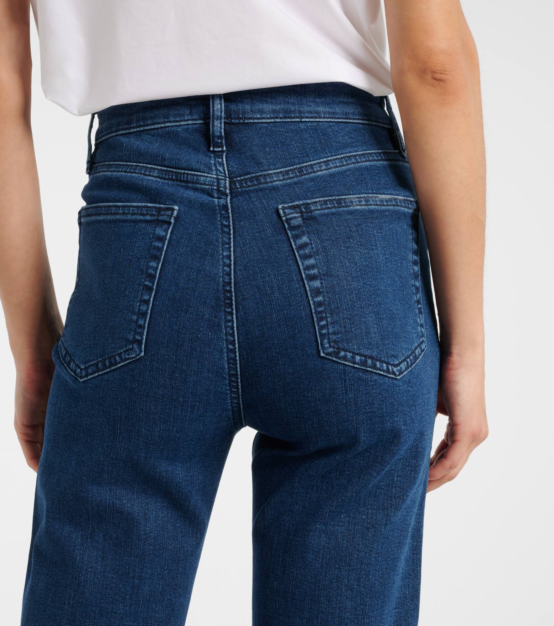 Icon mid-rise flared jeans - 6