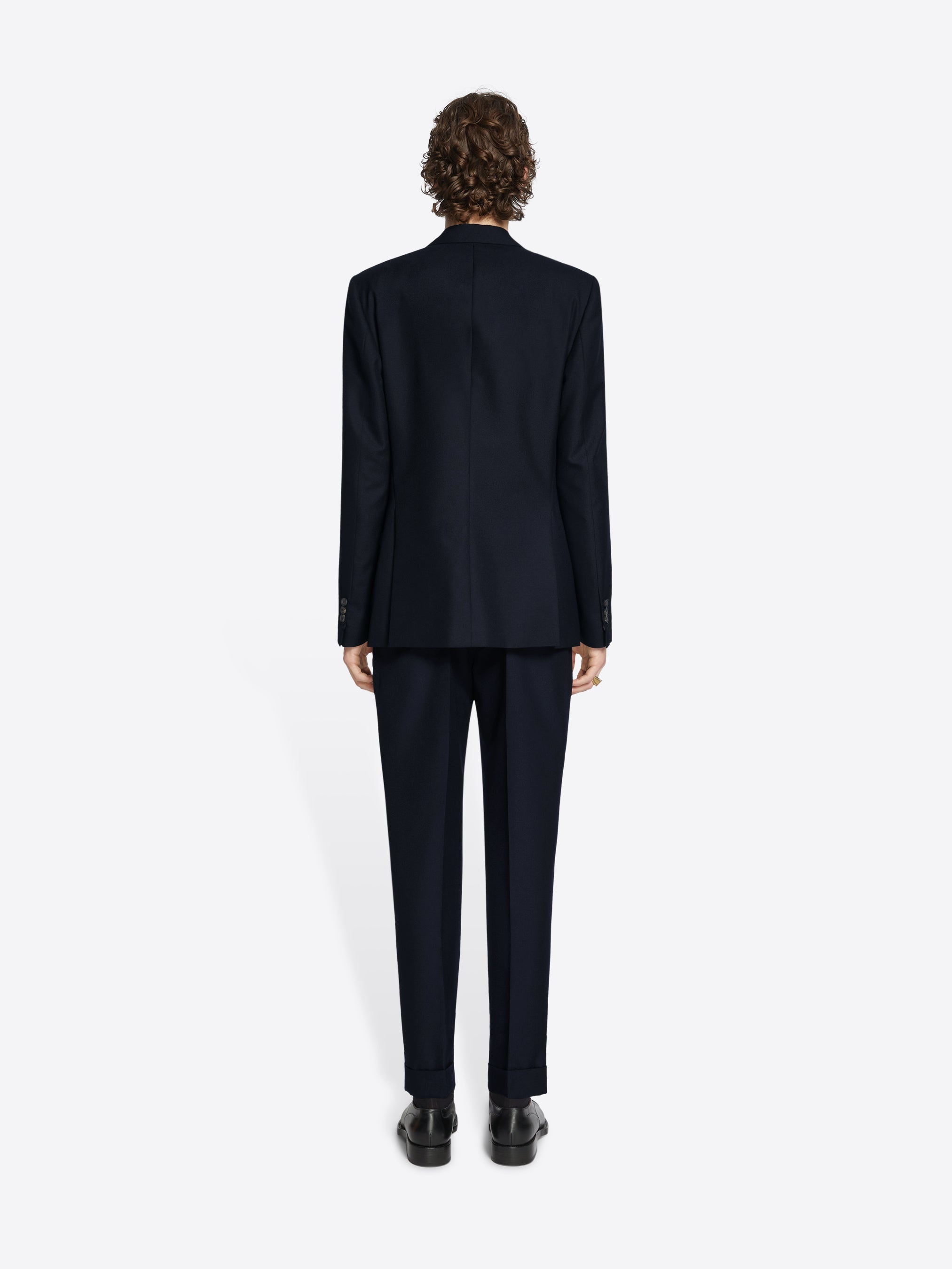 SLIM FIT WOOL BLAZER - 4