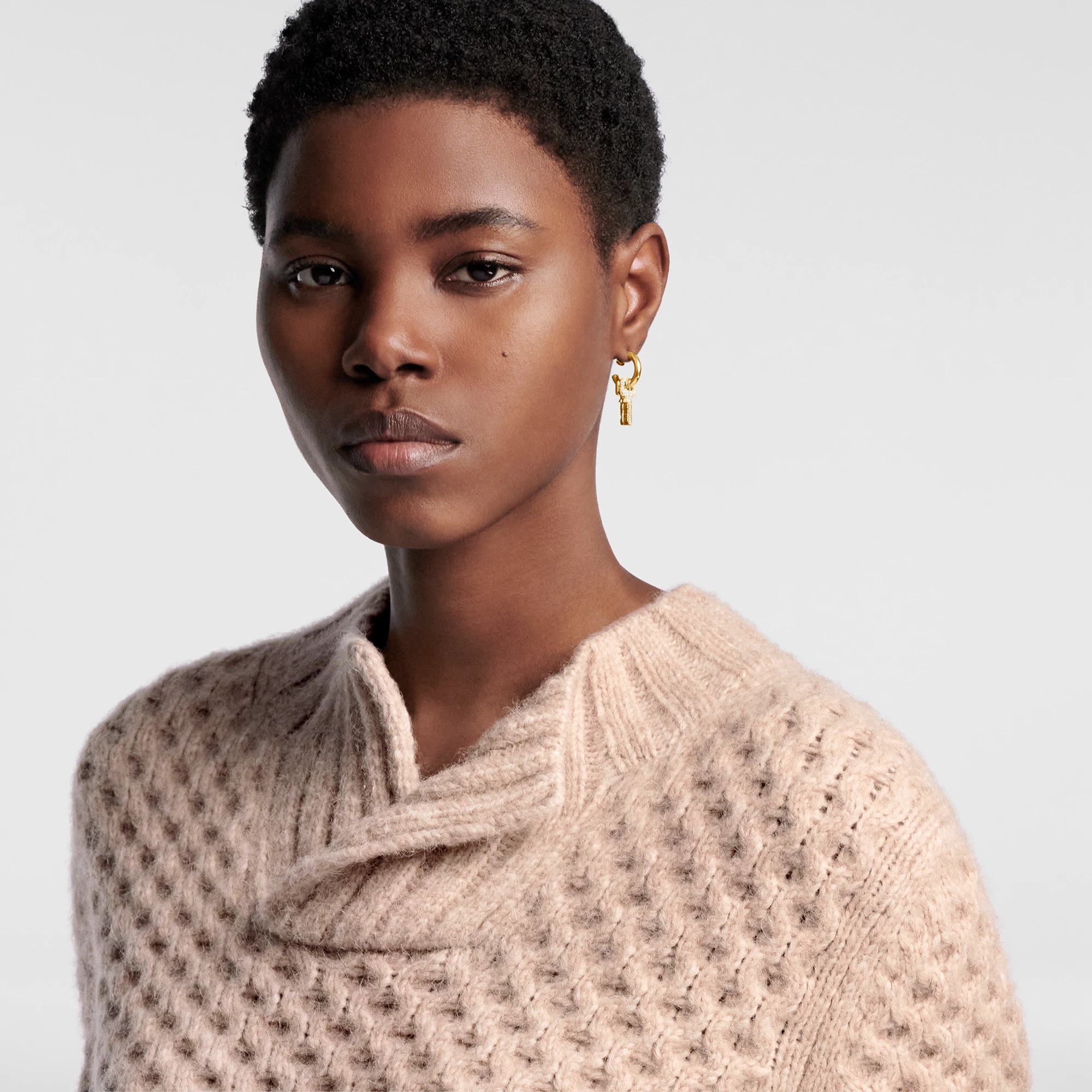 Honeycomb Knit Pullover - 2