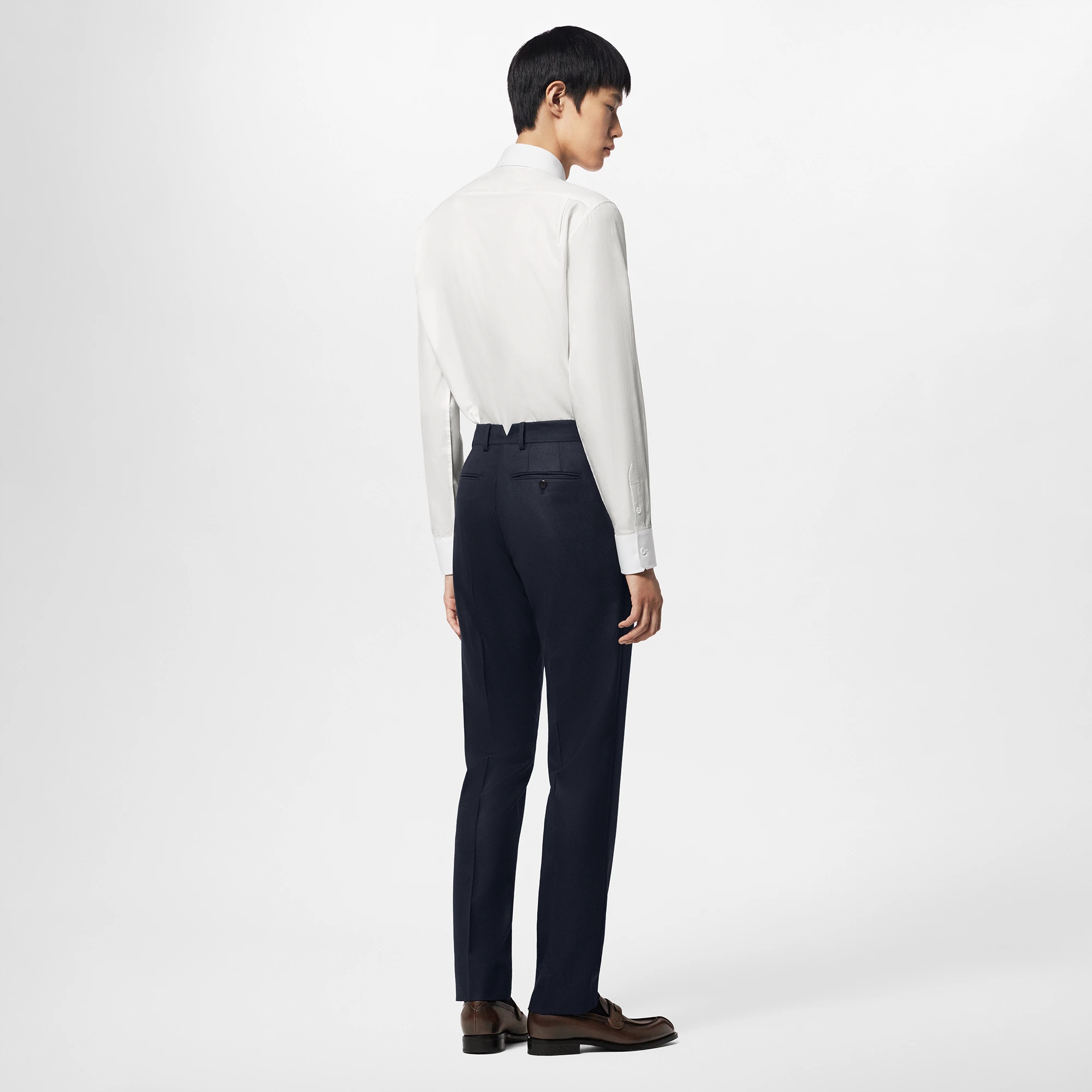 Embroidered Long-Sleeved Cotton Blend Shirt - 4