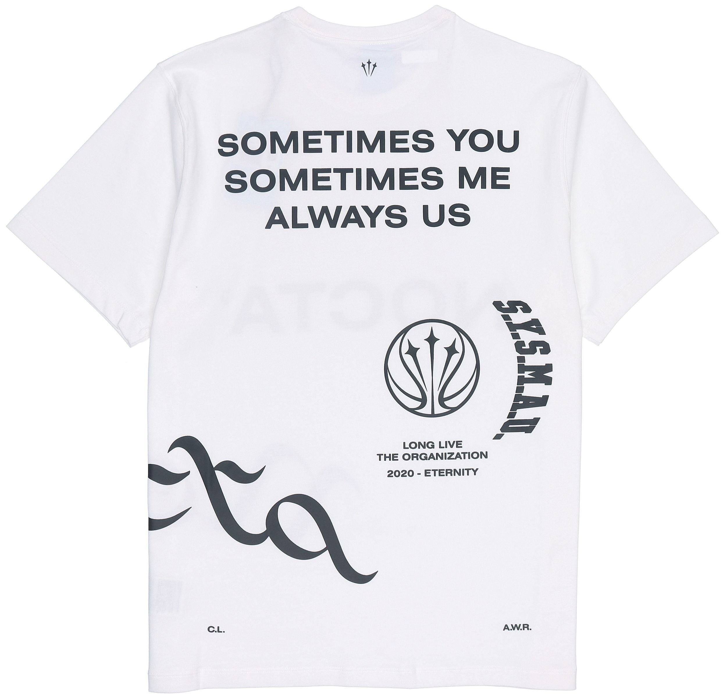Nike x NOCTA Drake Basketball T-Shirt Asia Sizing 'White' DM1727-100 - 2