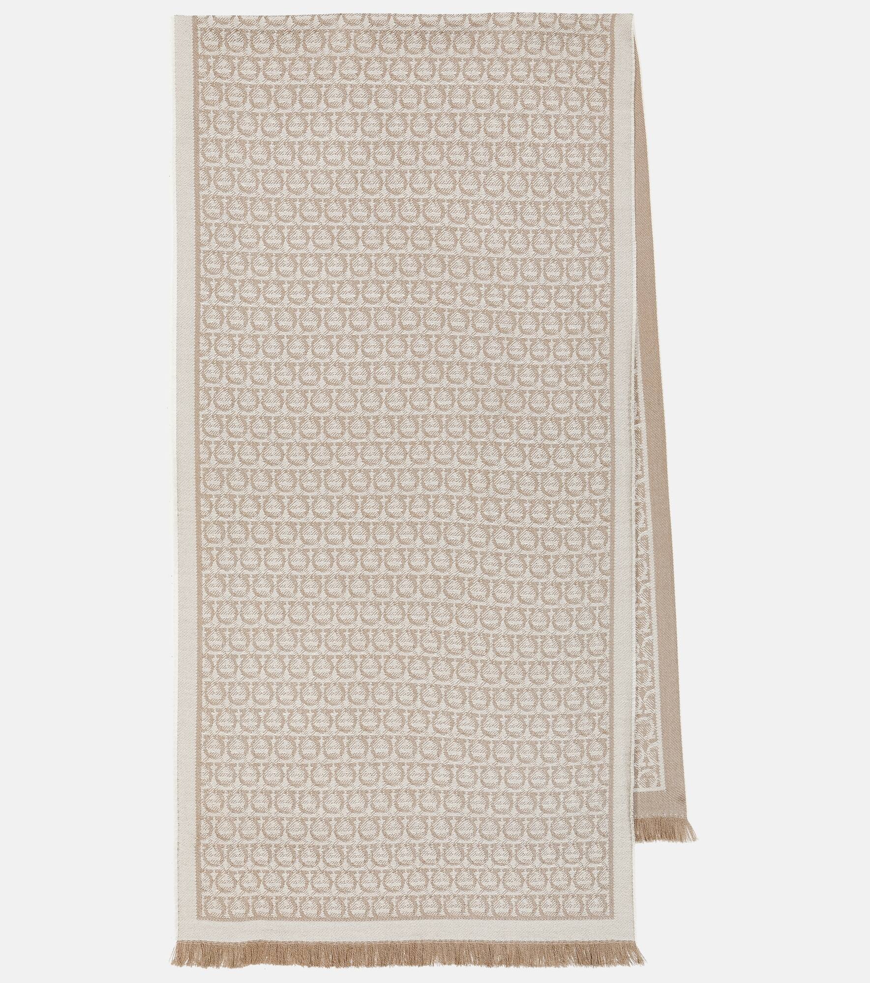 Gancini wool scarf - 1