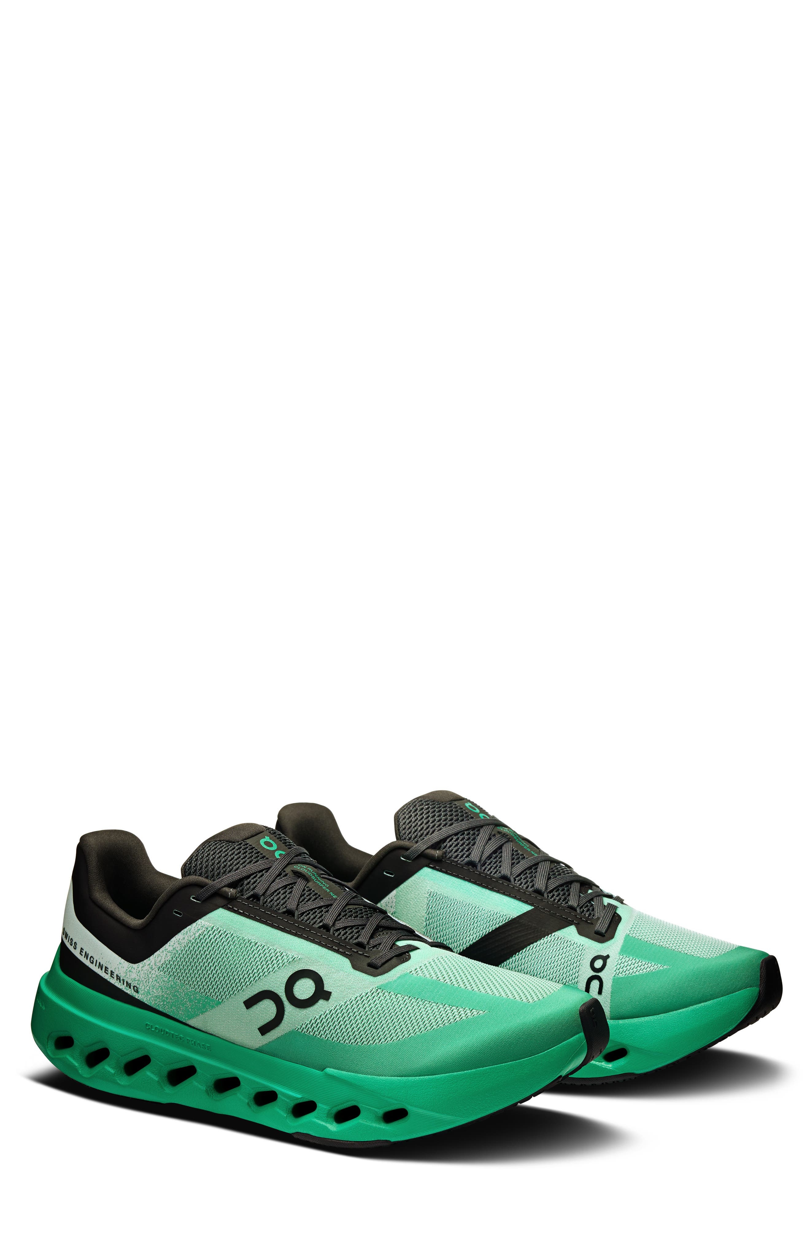 On Cloudsurfer Next Running Shoe in Mint/Black at Nordstrom - 1