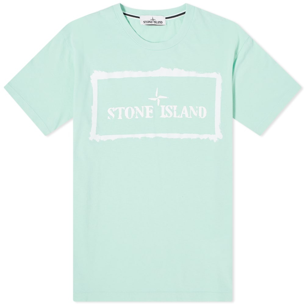 Stone Island Stencil One Prnt Tee - 1