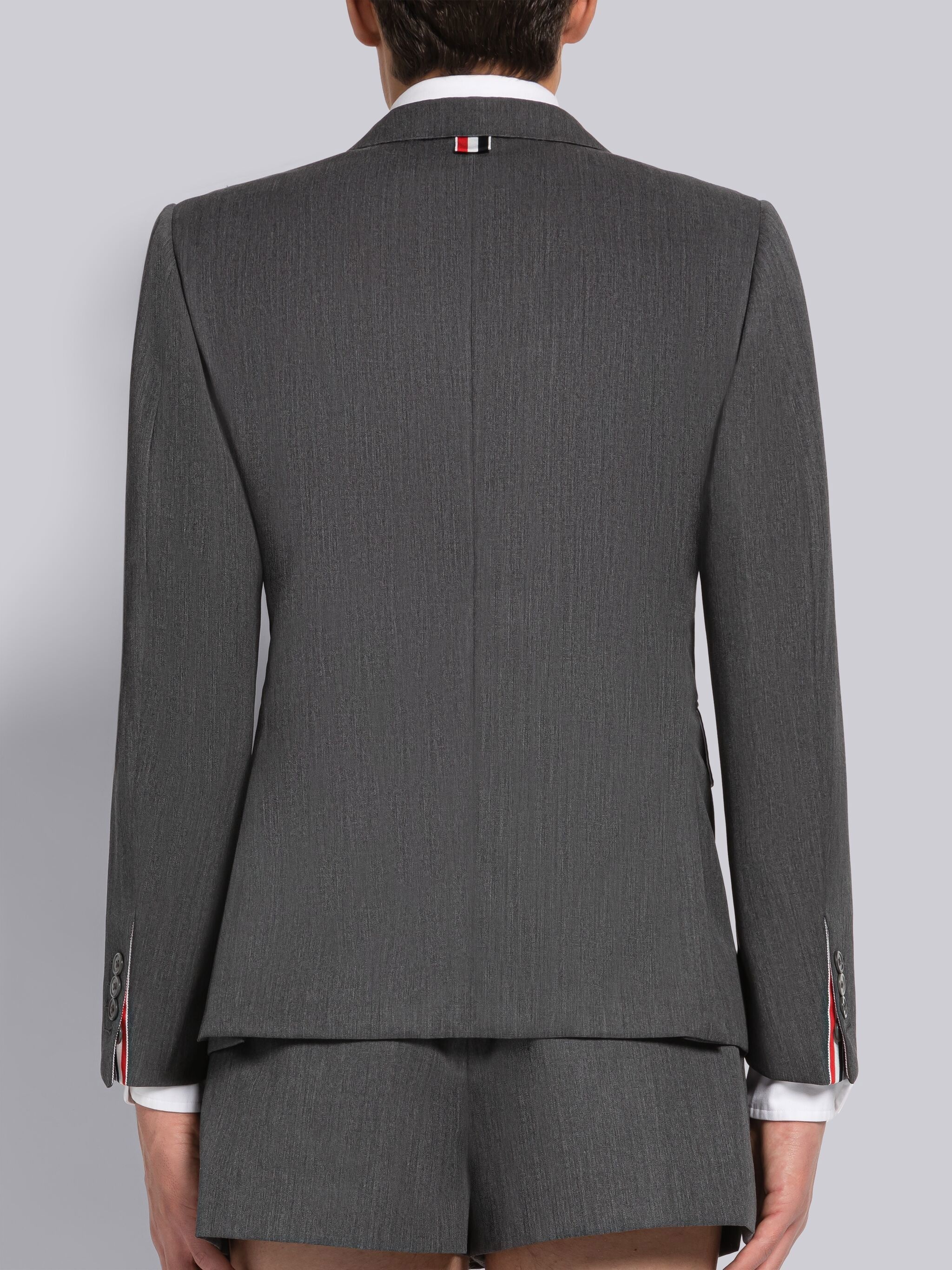 STIFF WOOL GABARDINE CLASSIC SPORT COAT - 3