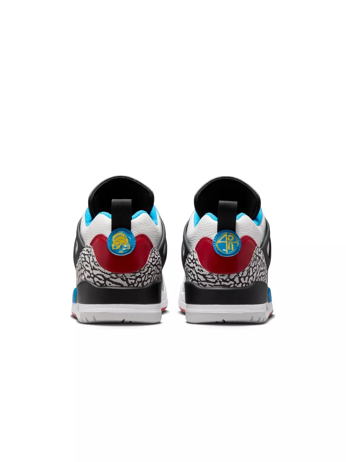 Spizike Low SE "Neutral Grey/Varsity Maize/Surf Blue" Men's Shoe - 7