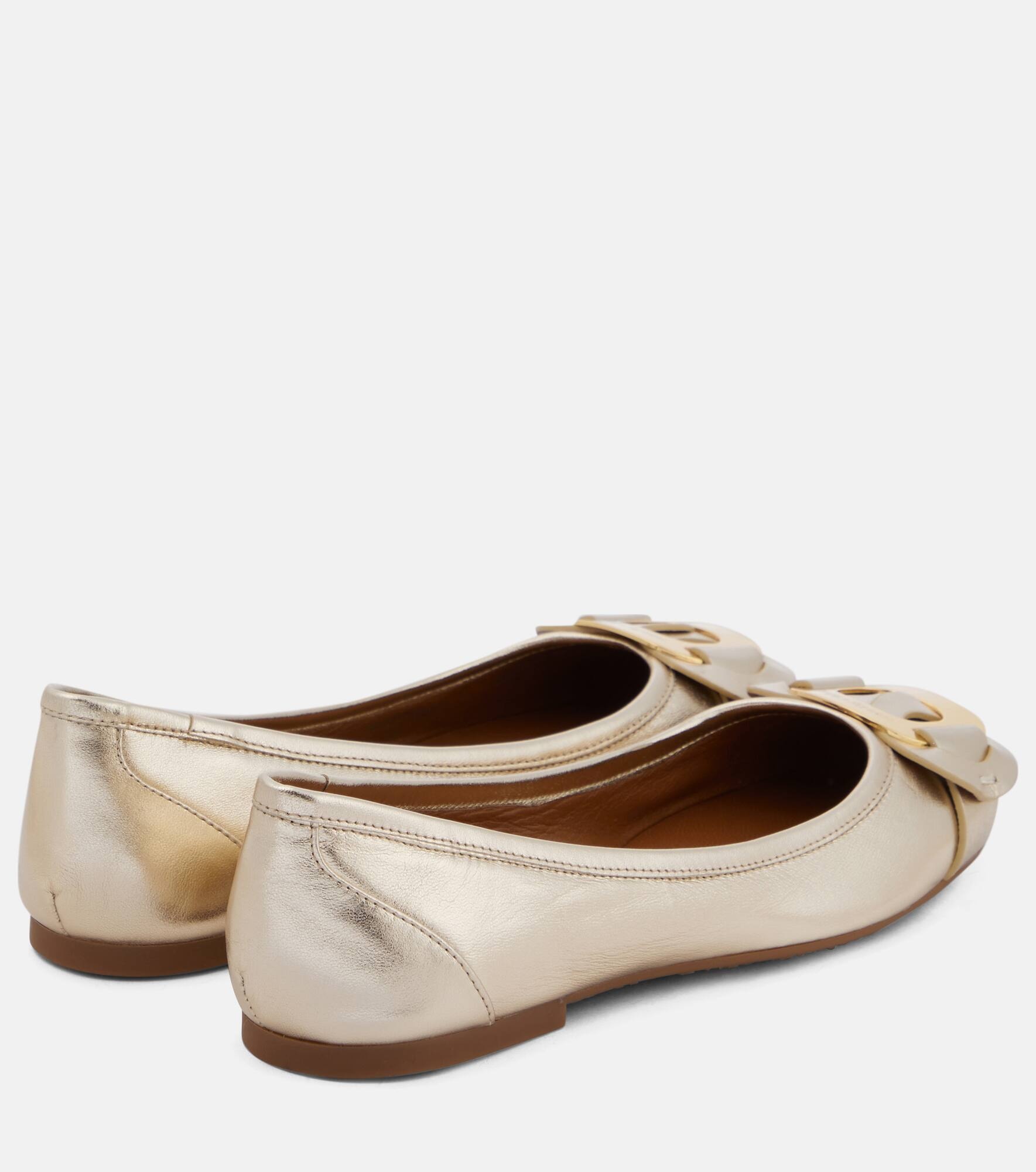 Chany leather ballet flats - 3