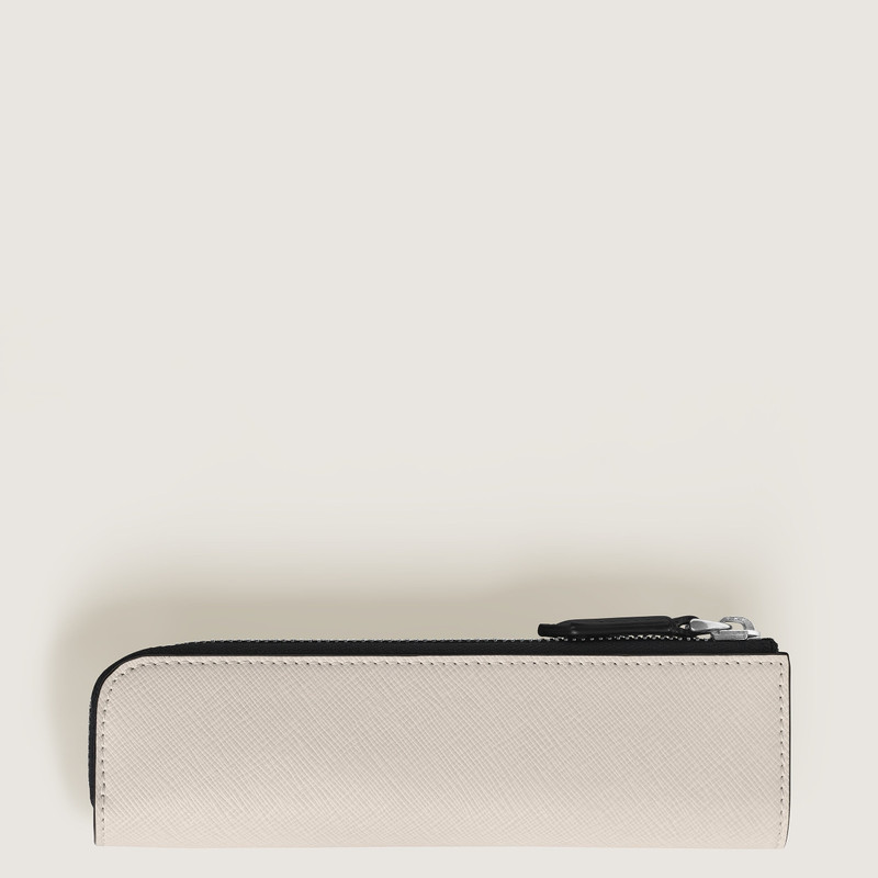 1-PEN CASE WITH ZIP IN SARTORIAL LEATHER 3