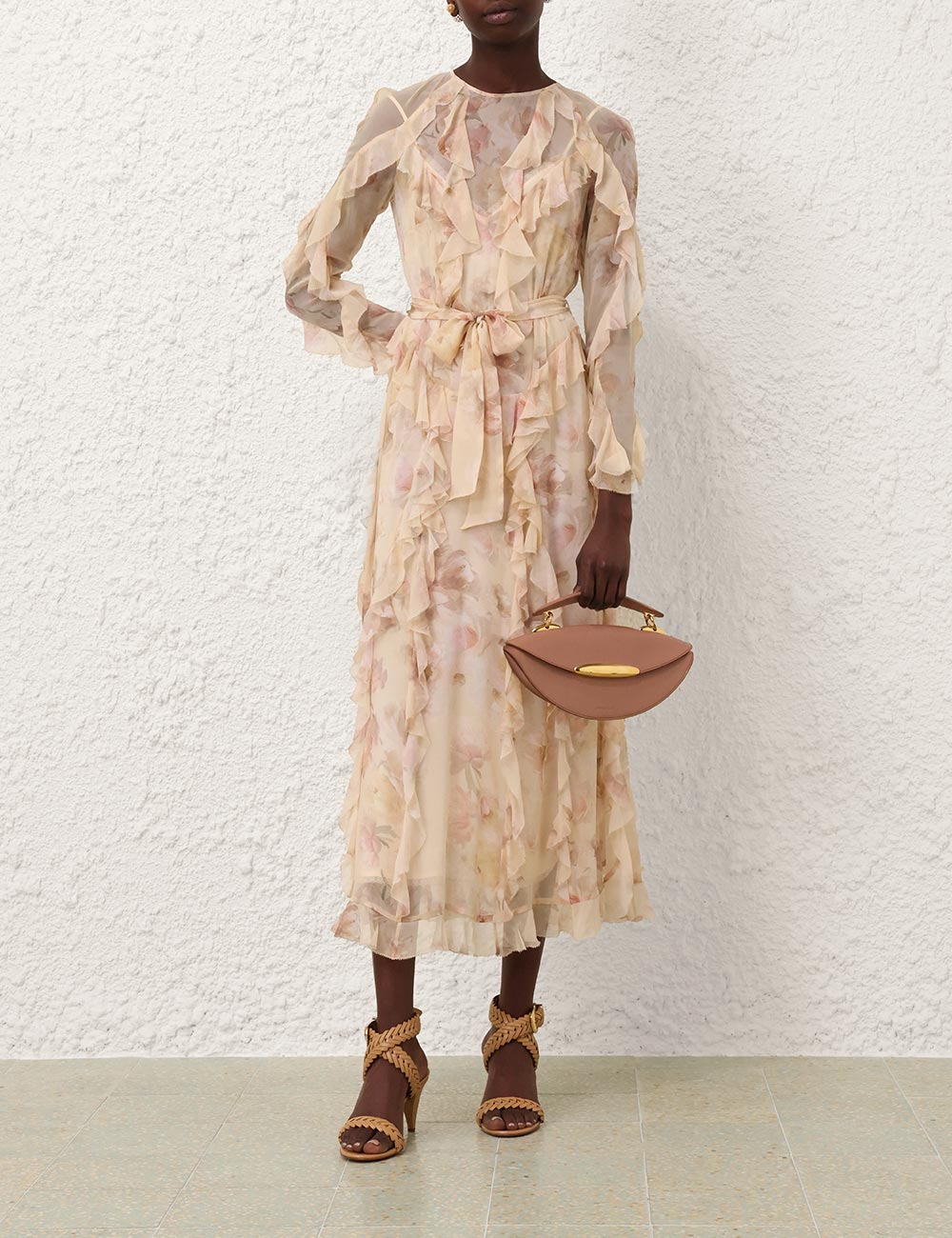HYPNOTIC FRILL MAXI DRESS - 2