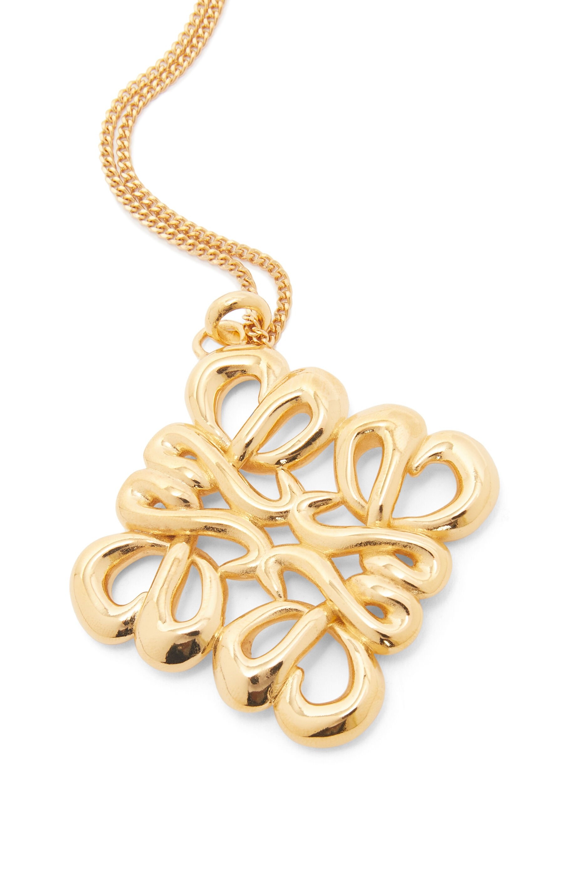 Large pendant necklace in sterling silver - 3