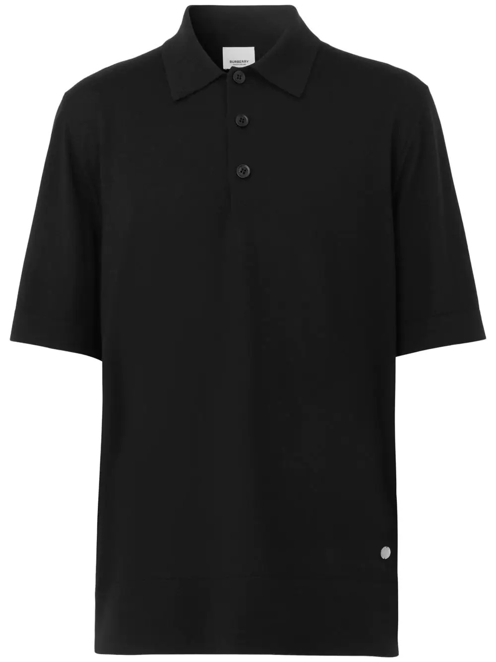 monogram-motif polo shirt - 1