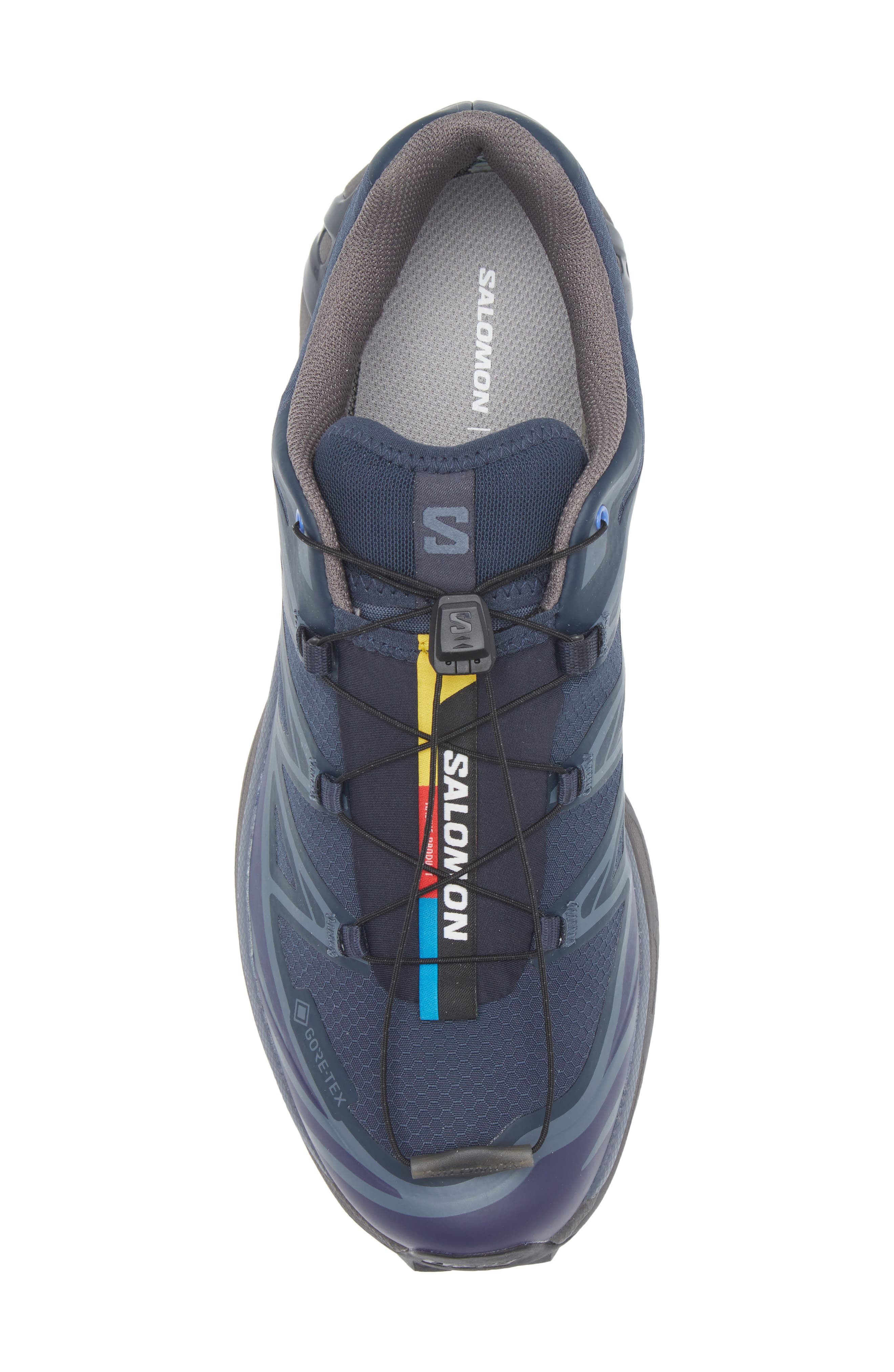 Salomon XT-6 Gore-Tex® Waterproof Sneaker in Blue Nights/Astral Aura/Plum at Nordstrom - 5