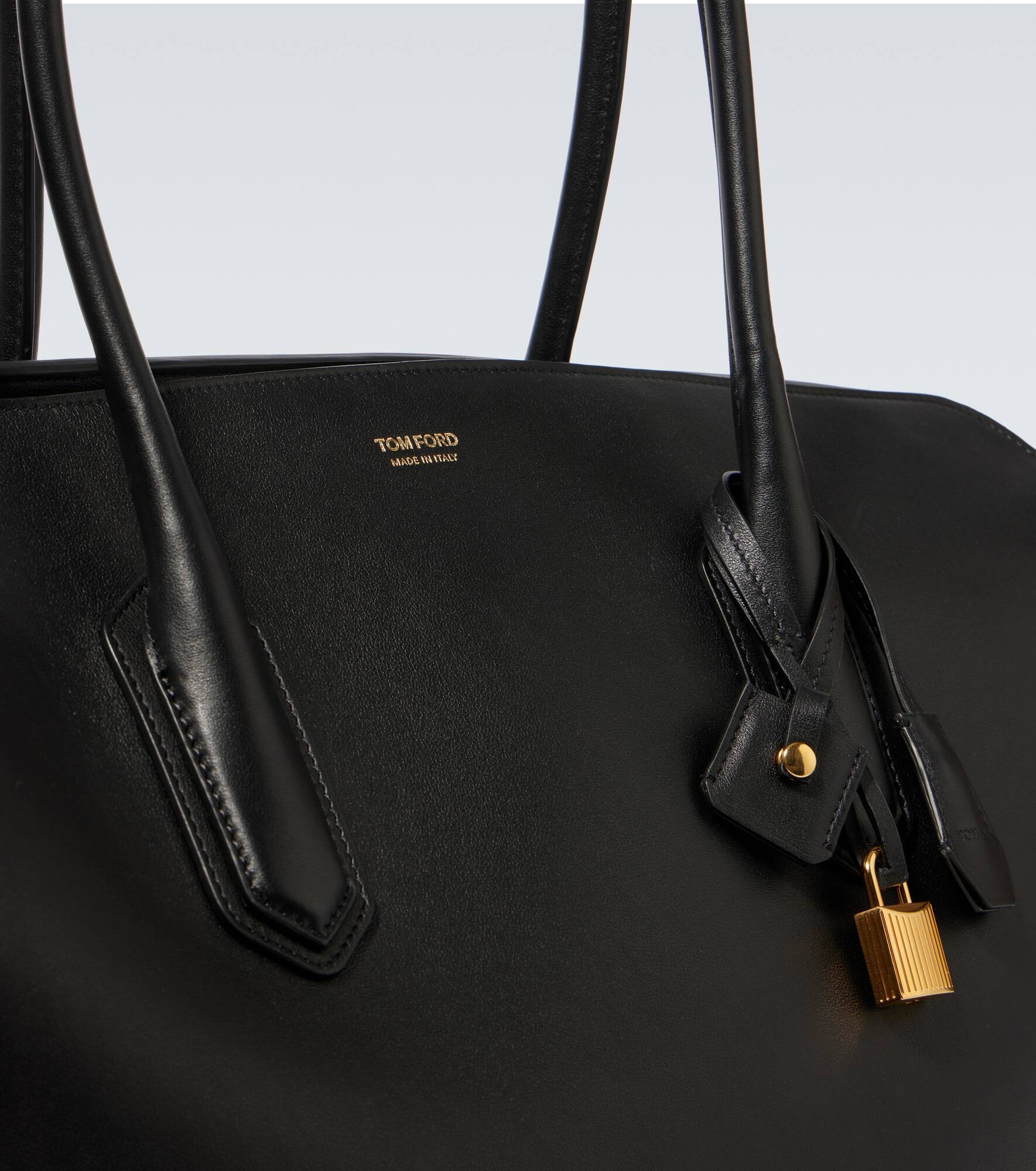 Alexander East West leather tote bag - 6