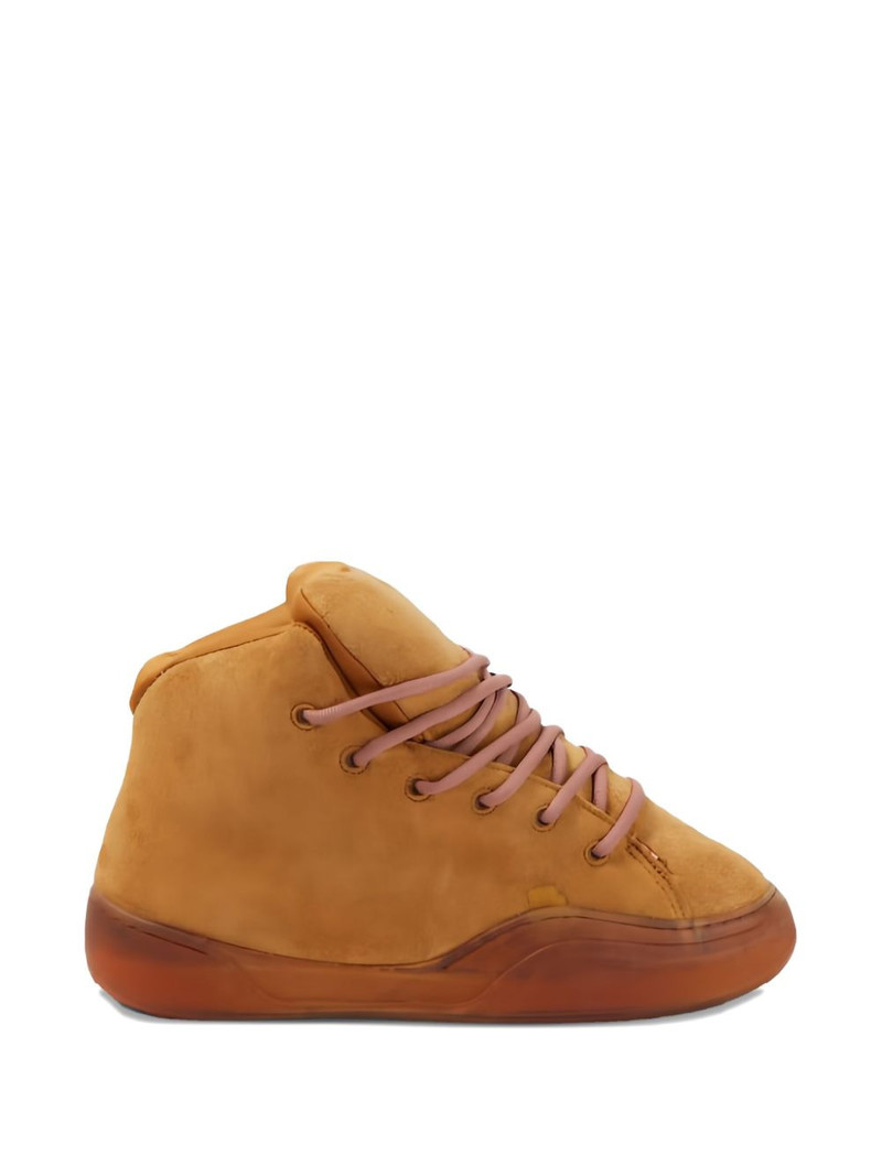 ERL lace-up high-top sneakers outlook