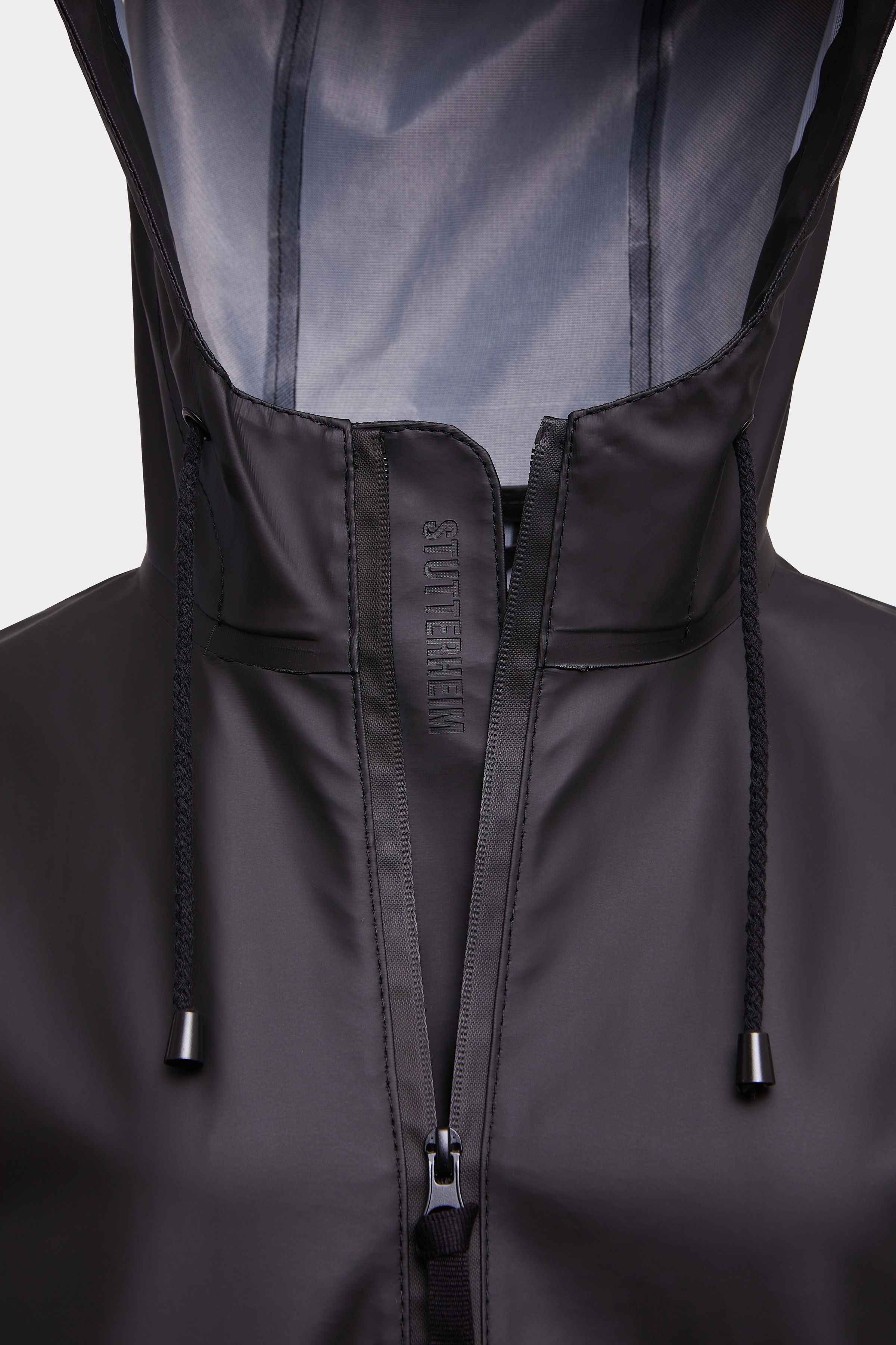 Camden Lightweight Parka Black - 7
