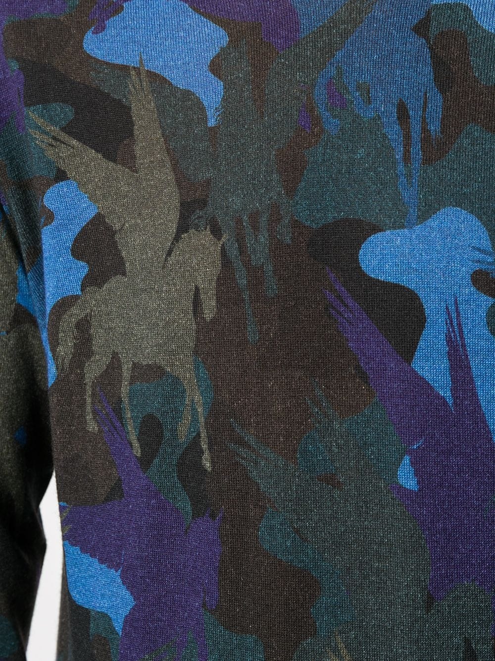 camouflage-pattern jumper - 5