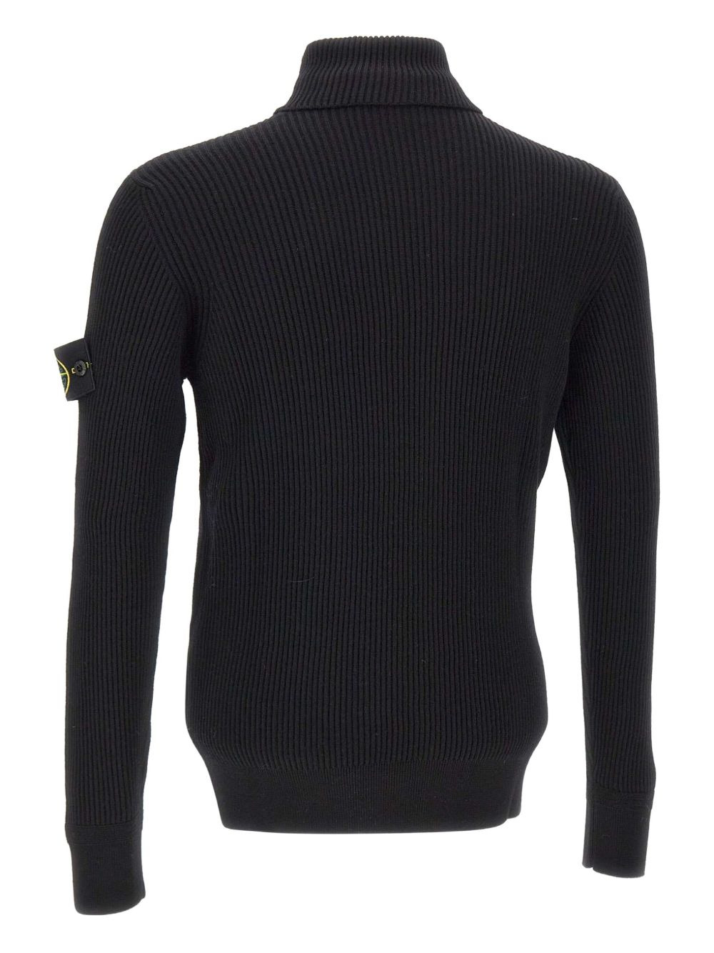 ribbed turtle-neck sweater - 2