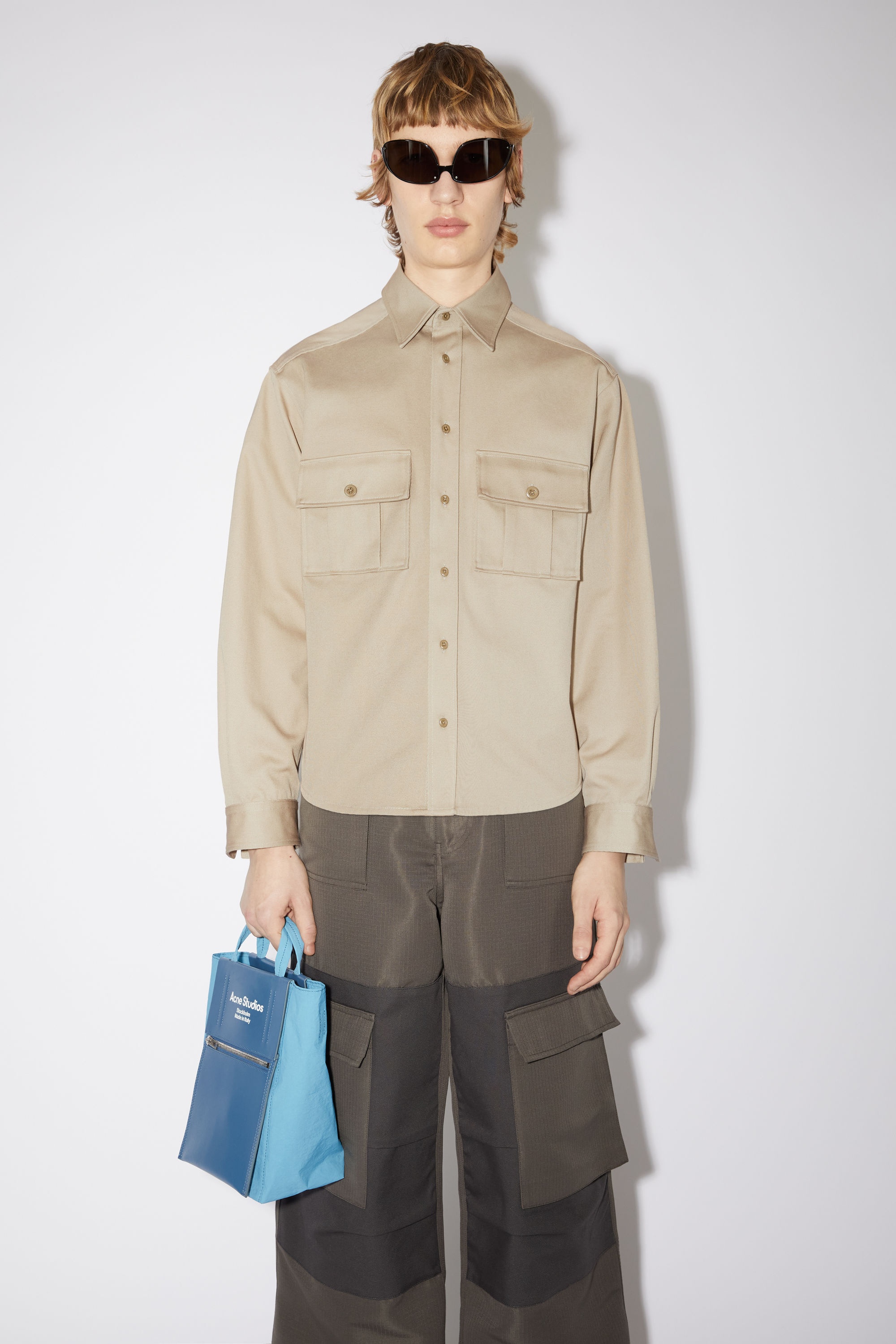 Long sleeve shirt - Beige - 2