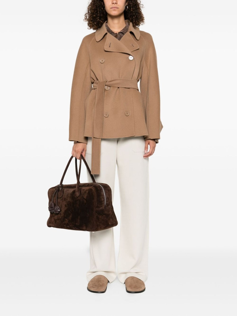 'S Max Mara belted double-breasted coat outlook