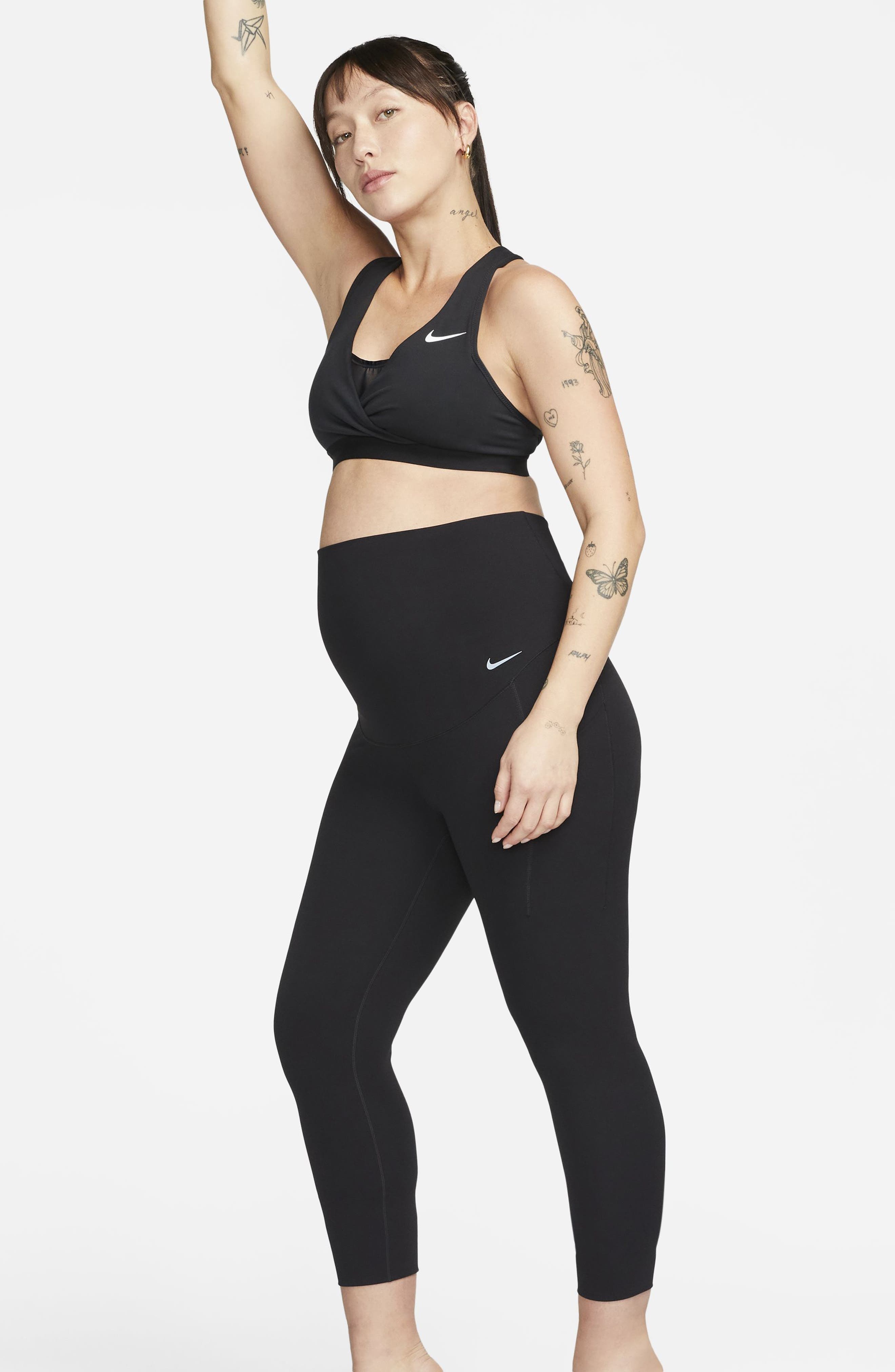 Zenvy Dri-FIT High Waist 7/8 Maternity Leggings - 8