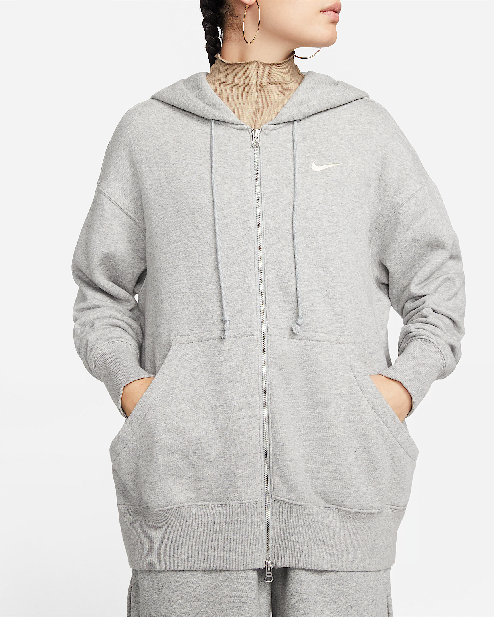 Nike Sportswear Phoenix Fleece Women's Oversized Full-Zip Hoodie - 6