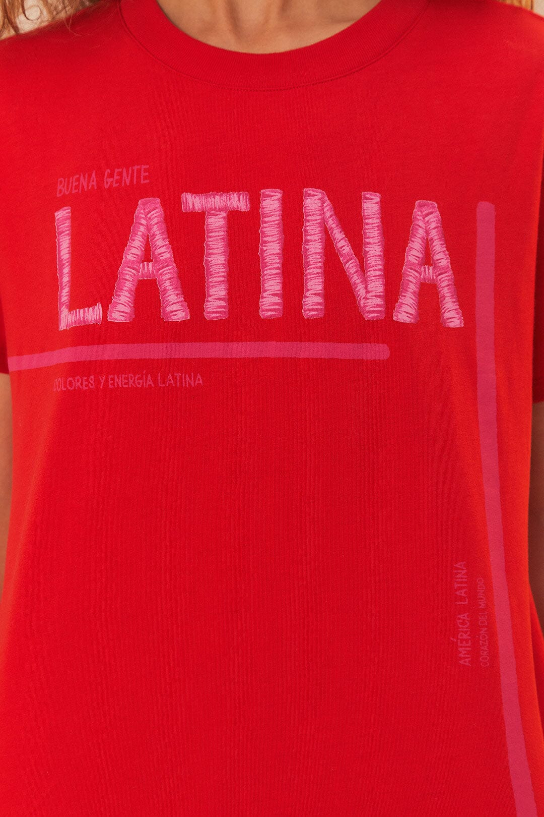 Red Latina T-Shirt - 4