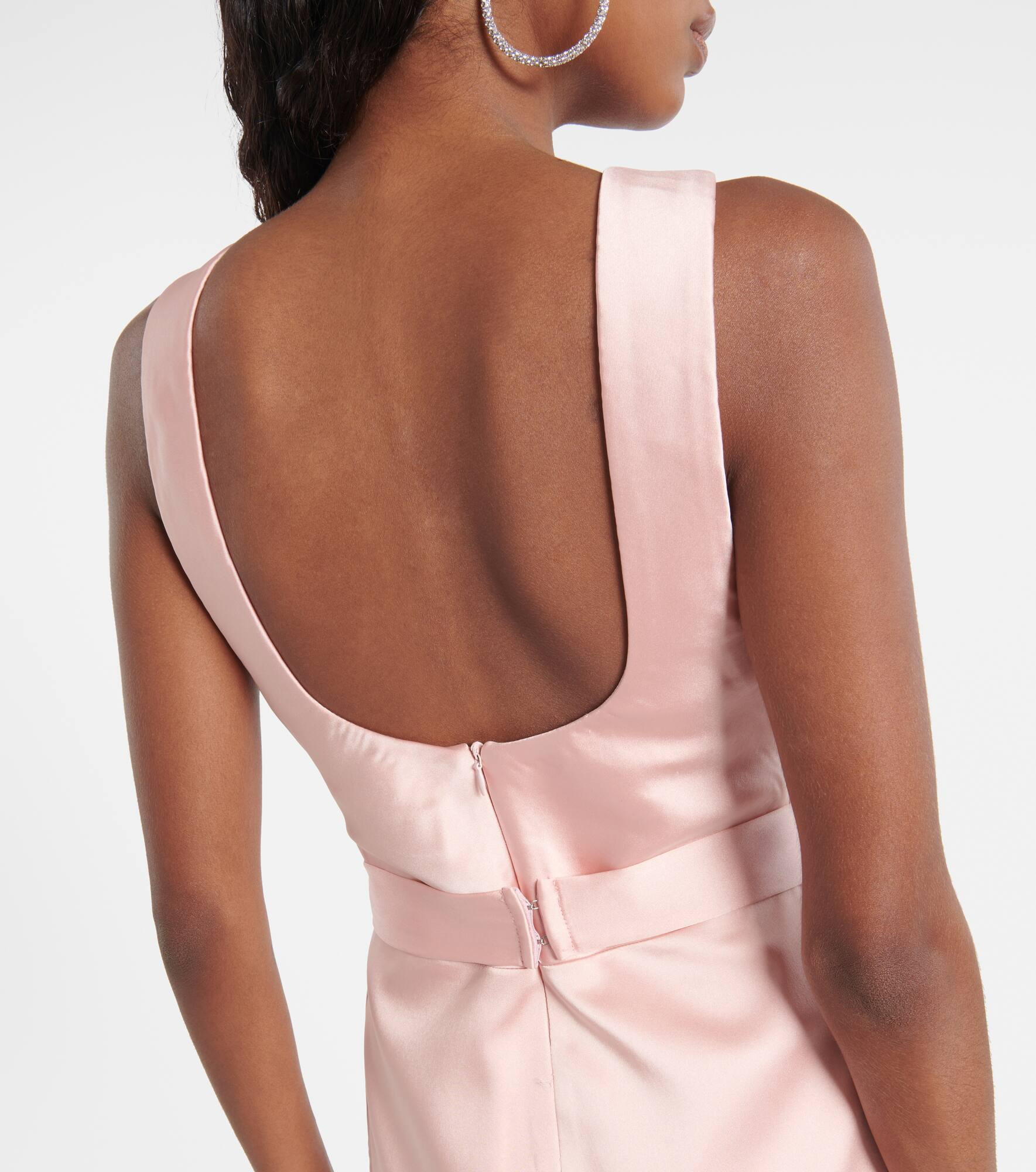 Delphine satin minidress - 6