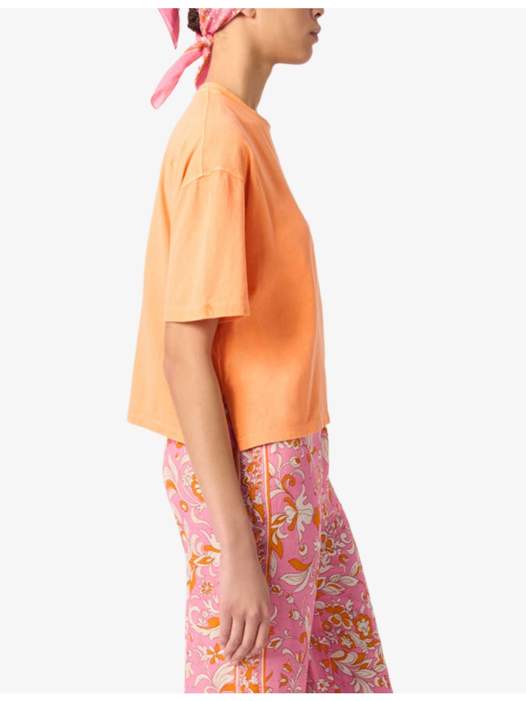 Branded Short-Sleeved Cotton-Jersey T-Shirt - 5