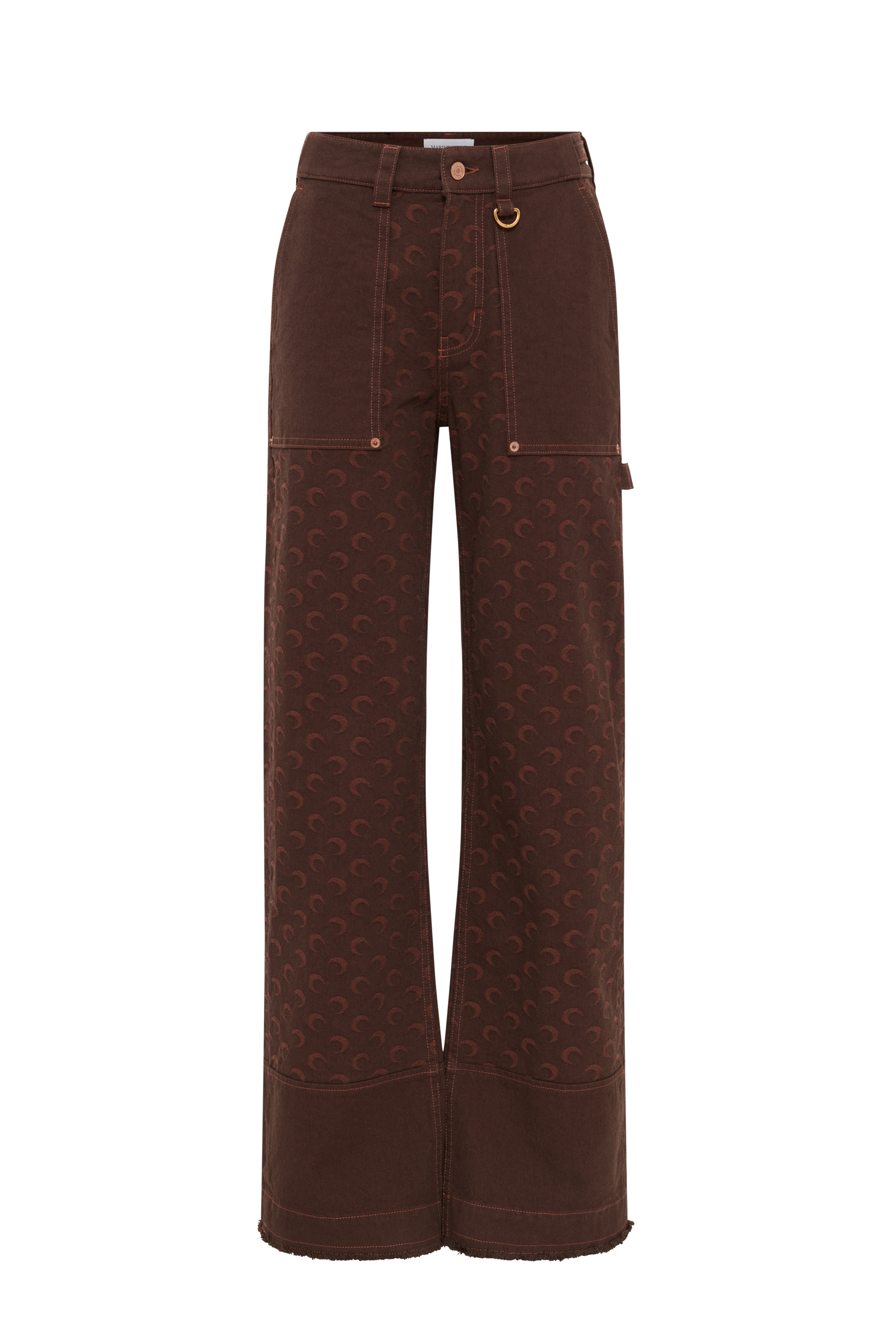 Moon Jacquard Twill Workwear Pants - 1