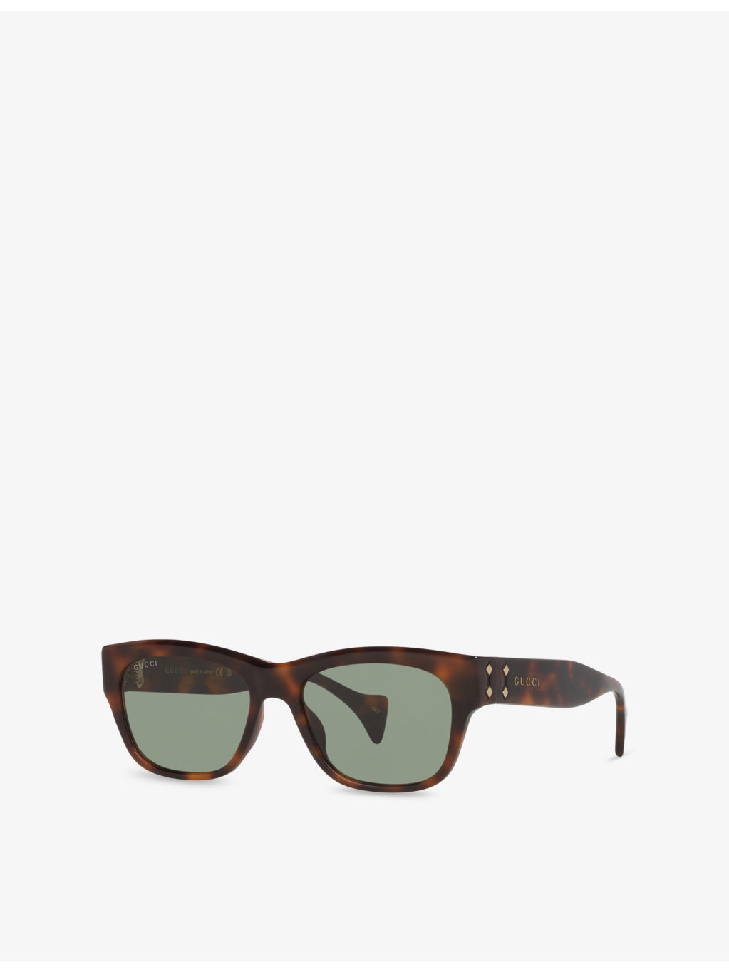 GG1706S Tortoiseshell Square-Frame Acetate Sunglasses - 2