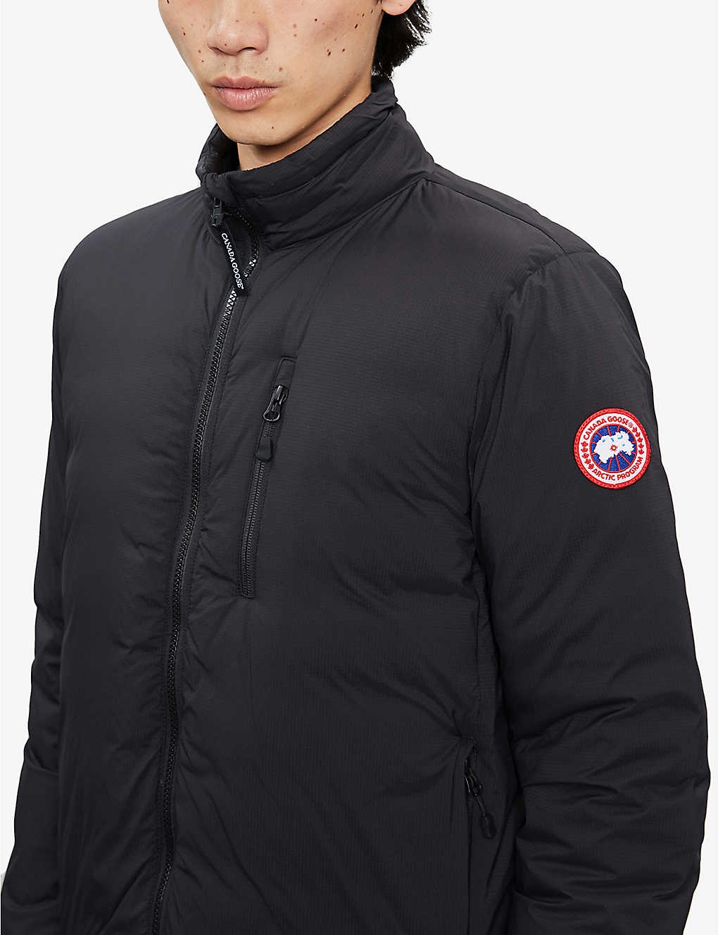 canada goose lodge quilted shell jacket