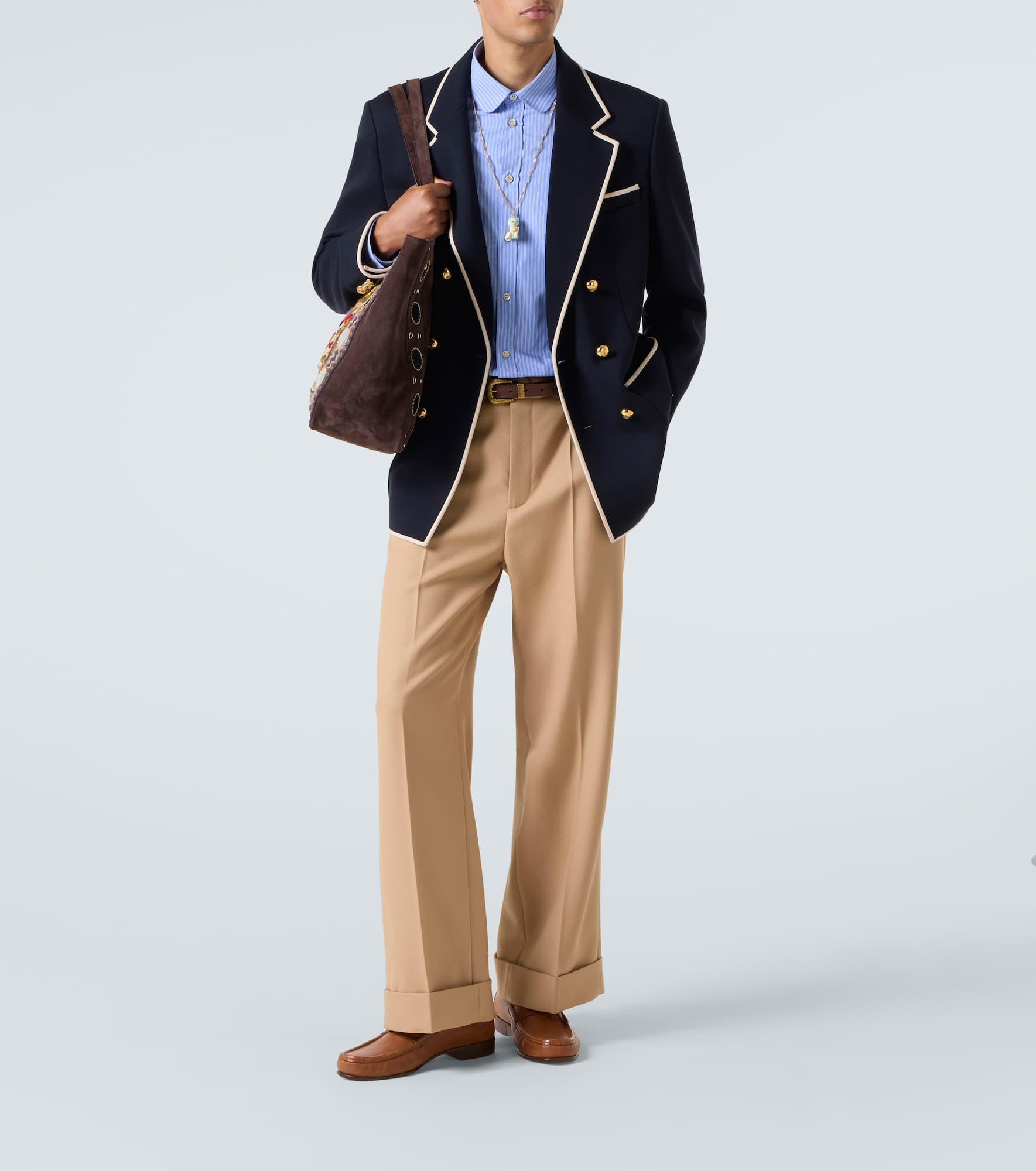 Wool jersey blazer - 2