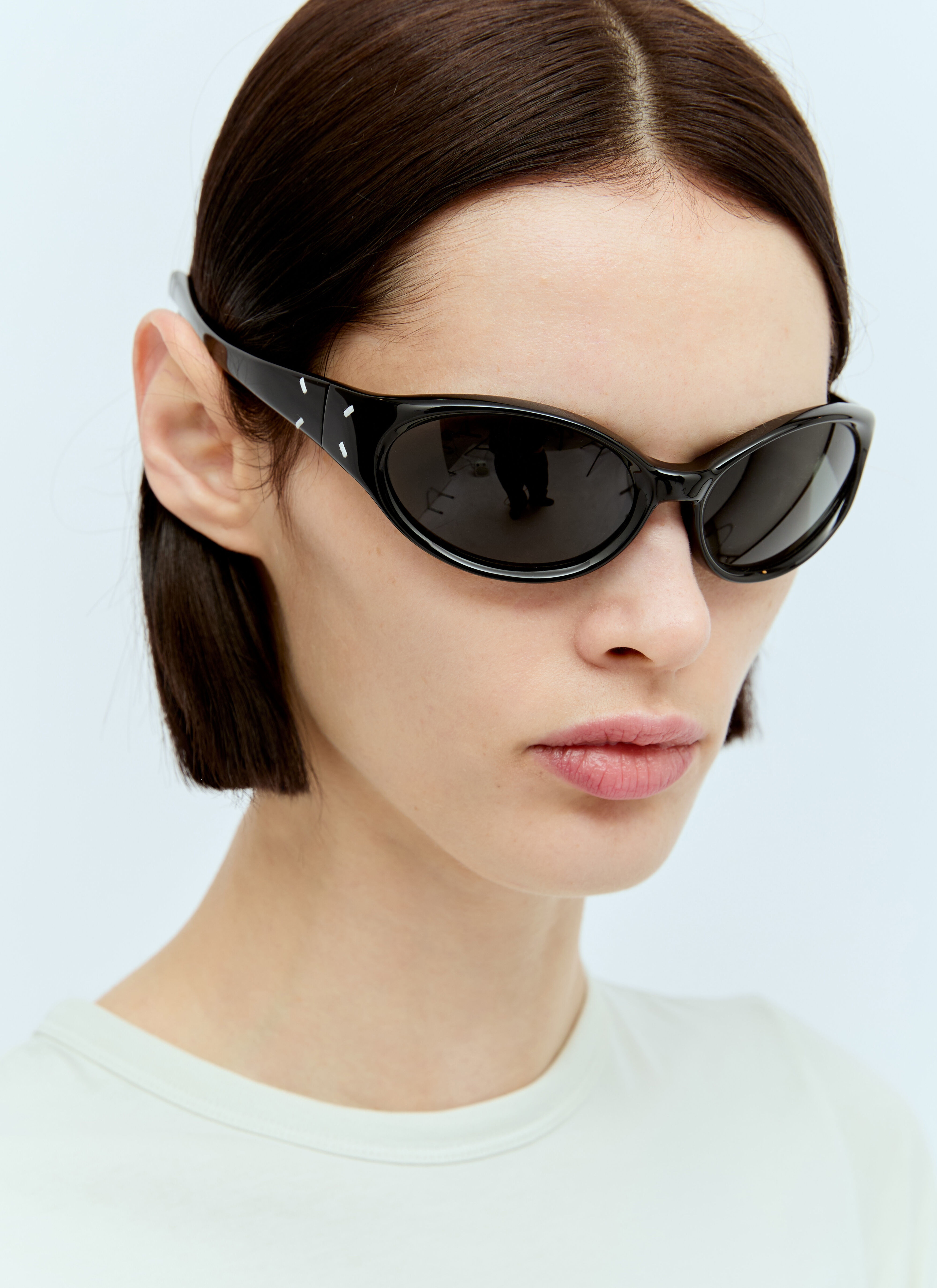 Maison Margiela×GENTLE MONSTER MM104-01 11001_MM104_LEATHER_LK11_LOOKB