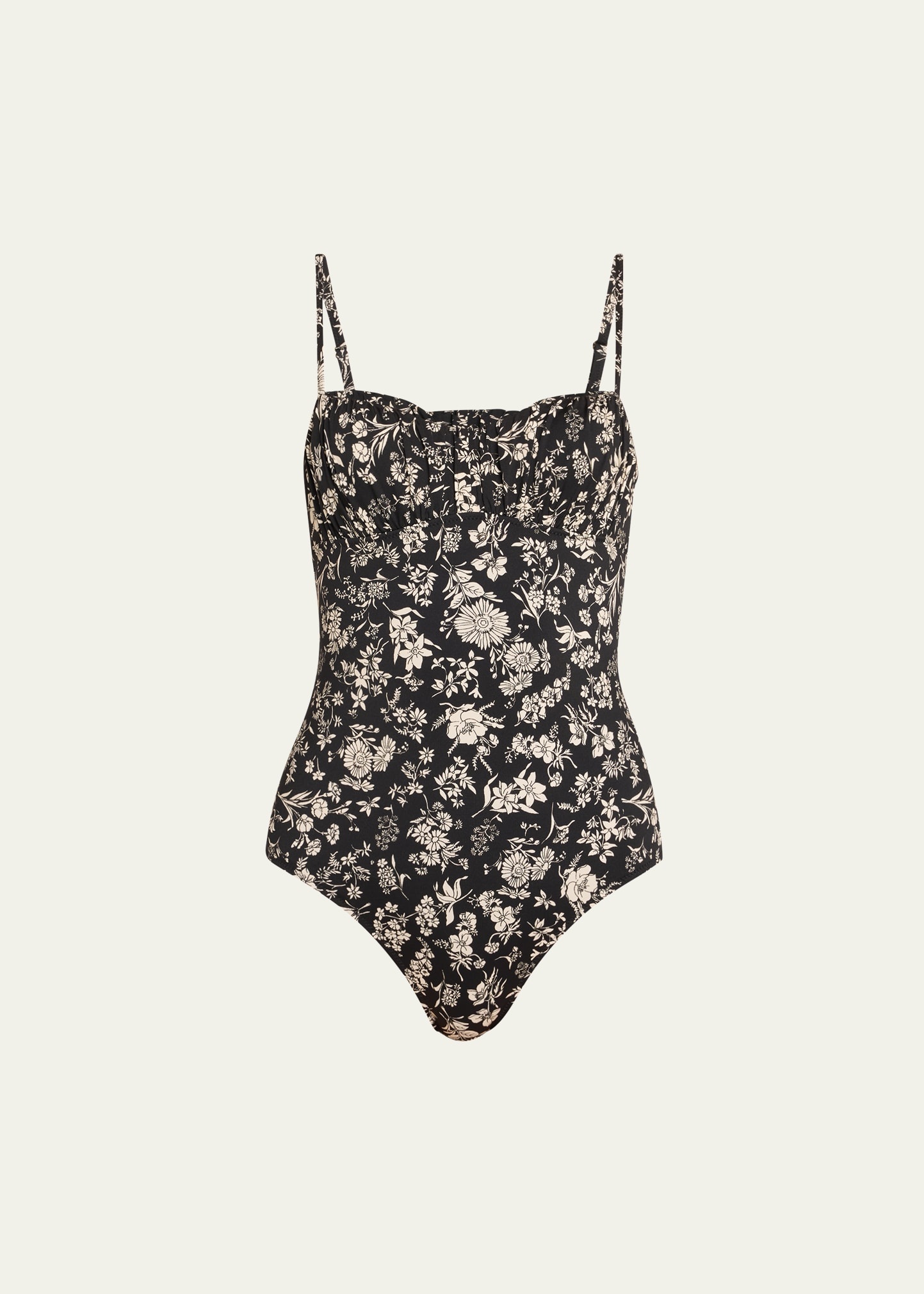 Dalila Ruched One-Piece Swimsuit - 1