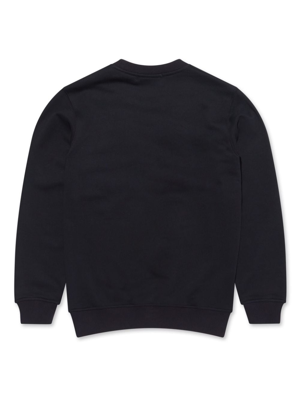 logo-patch cotton sweatshirt - 2