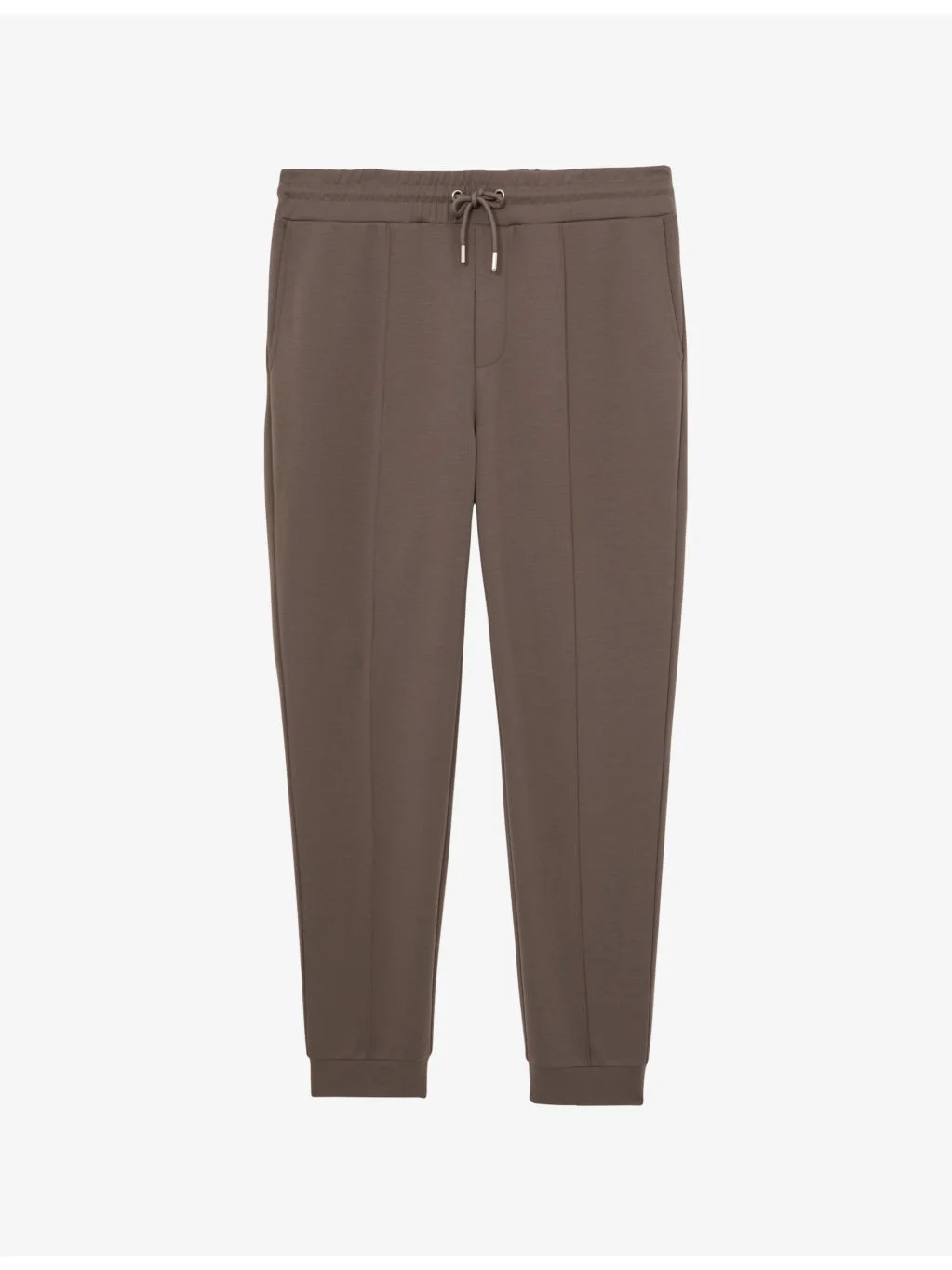 Premier Drawstring-Waist Stretch-Jersey Jogging Bottoms - 1