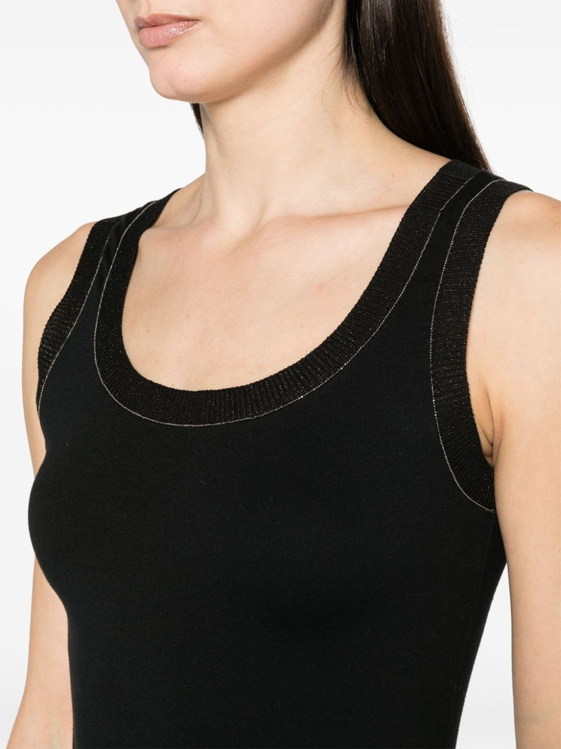 studed scoop-neck tank top 5