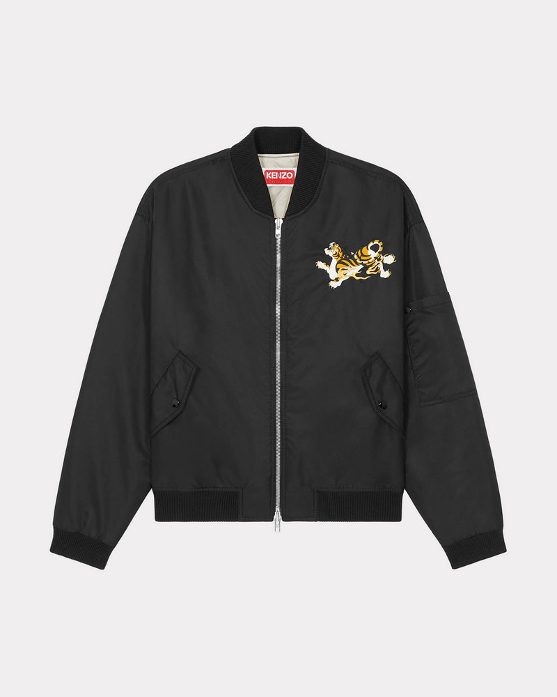 'Year of the Dragon' embroidered bomber jacket 1