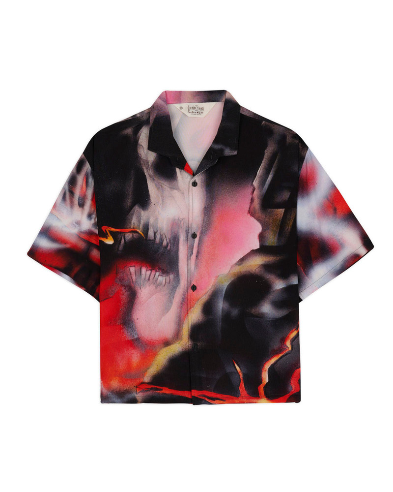 Brain Dead x Magic: The Gathering Miren, The Moaning Well Button Up - Multi 1