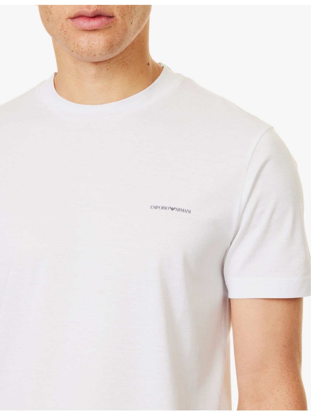 Ea Tee Letter Small Chest - 5