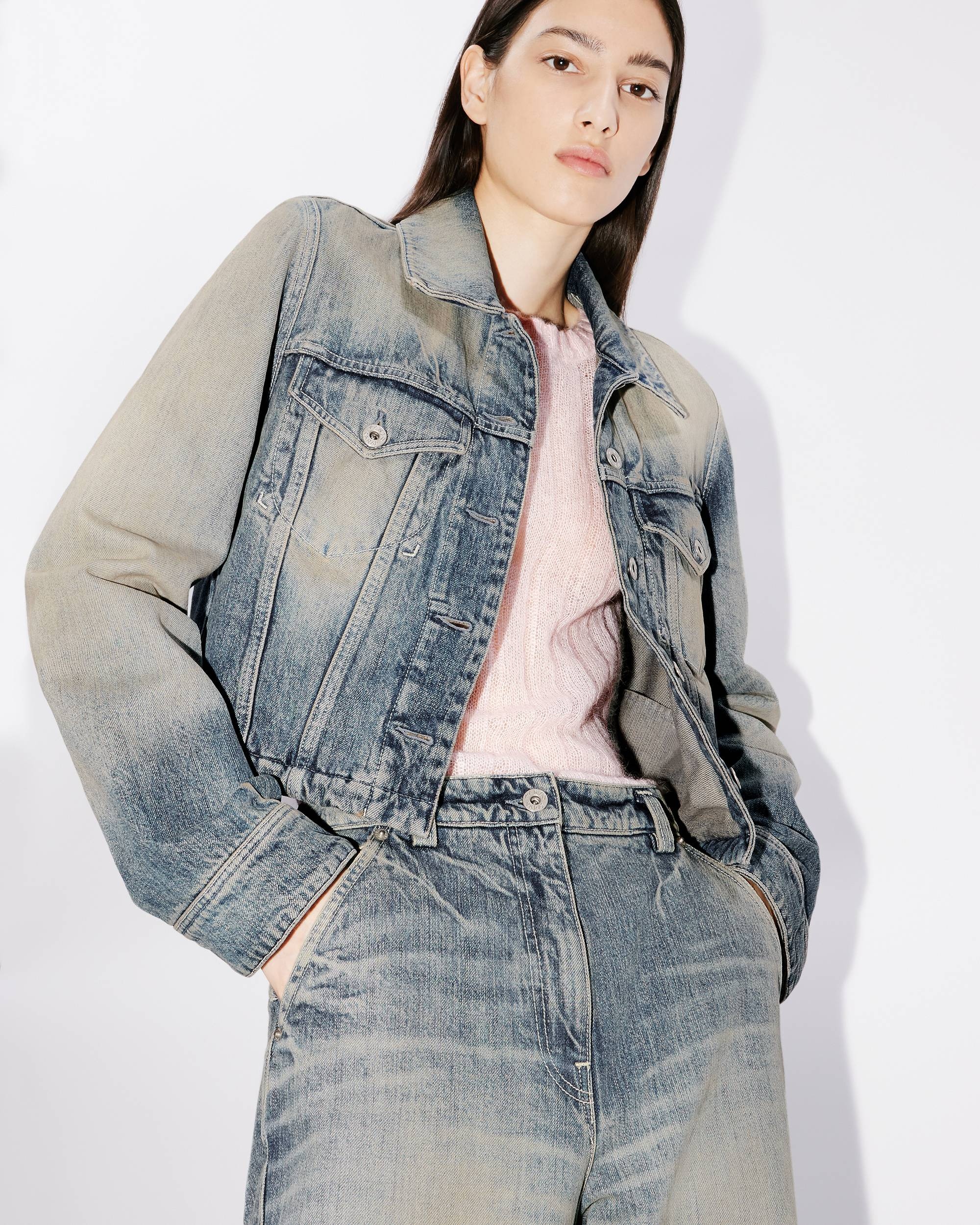 Japanese denim trucker jacket - 6