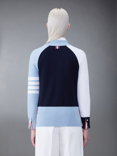 Thom Browne Wool 4-Bar Striped Pullover outlook