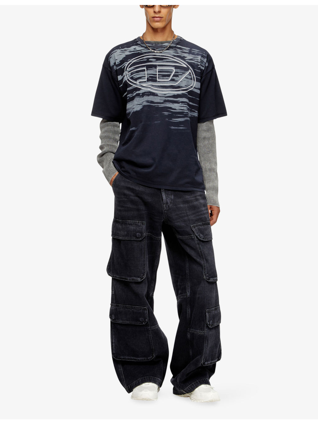 T-Boxt-T5 Brand-Print Cotton-Jersey T-Shirt - 2
