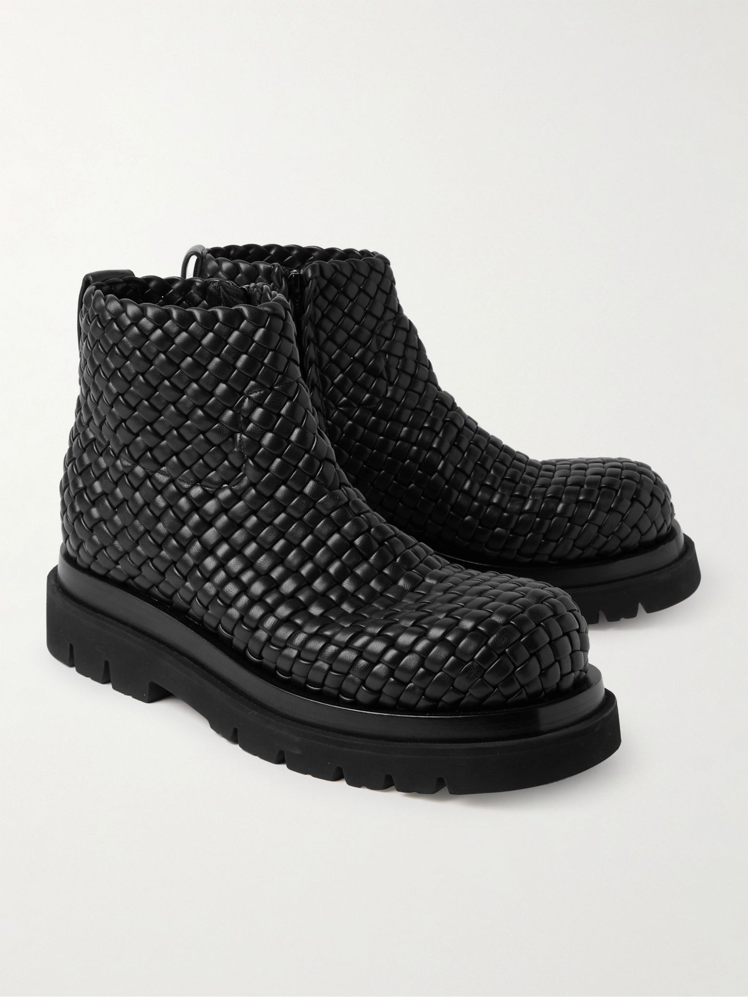 Leather Boots Black - 4