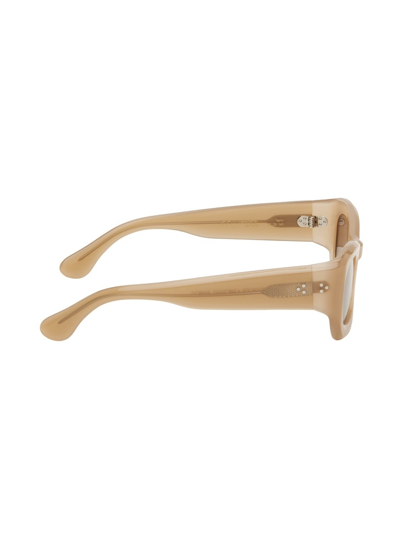 PORT TANGER Beige Michael Bargo Edition Temo Sunglasses outlook