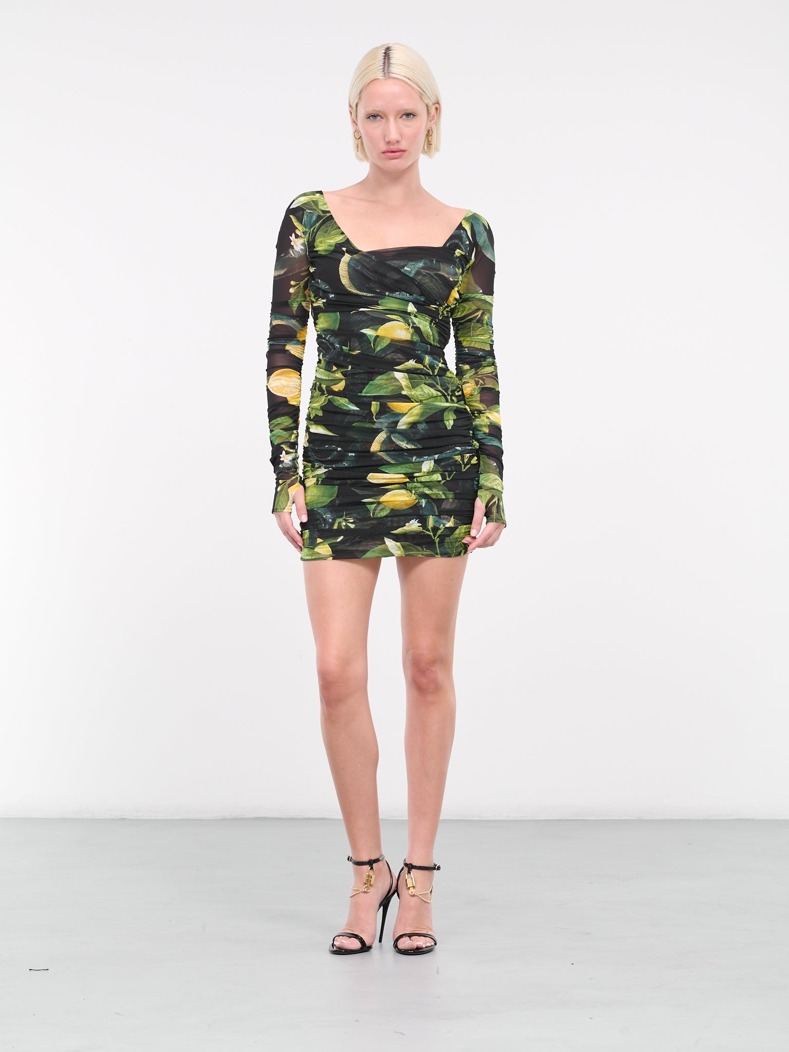 Lemon Print Dress - 6
