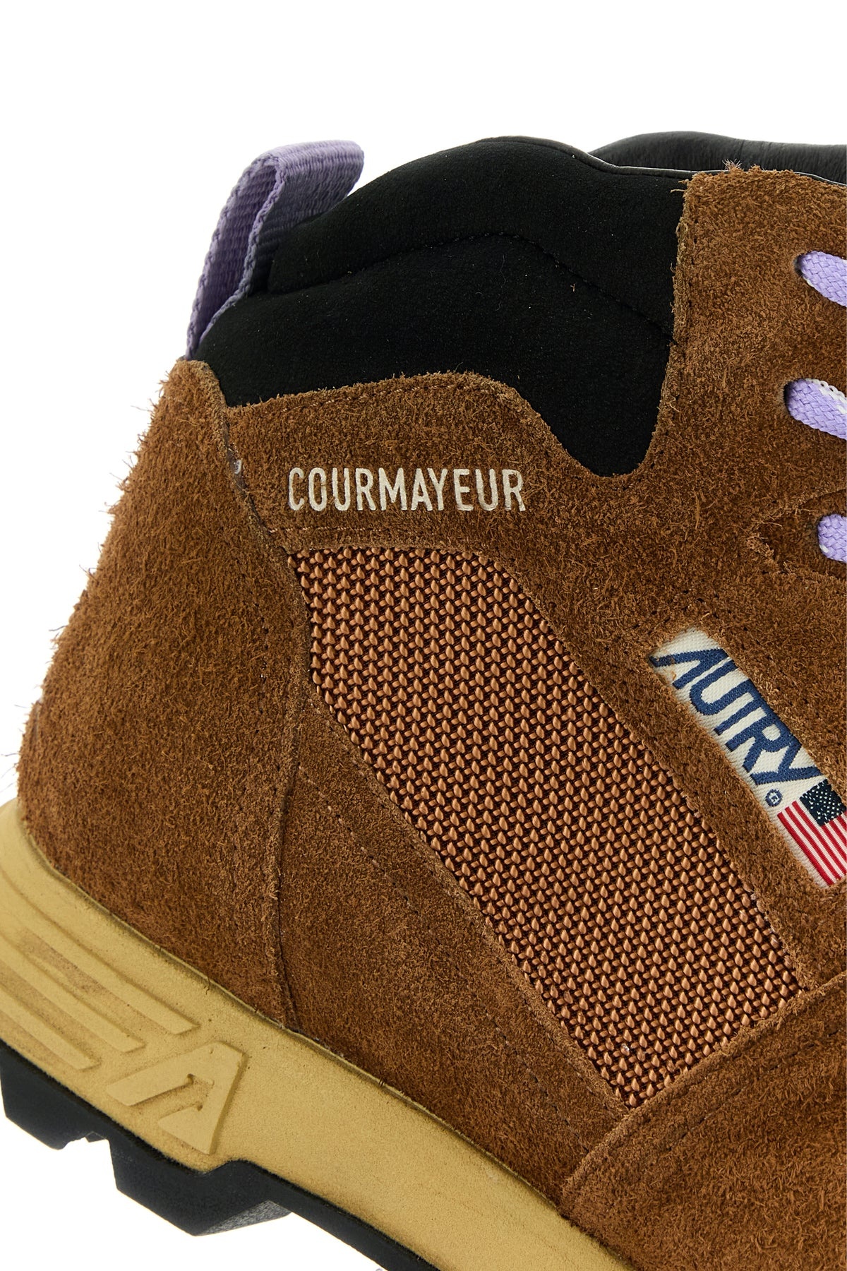 Brown suede Malga sneakers - 4