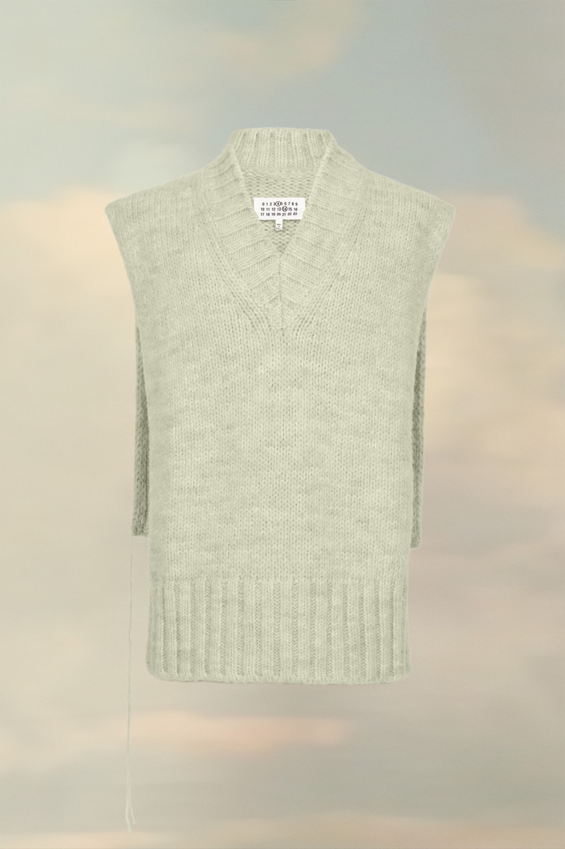 Botanical Dye Knit Vest 1